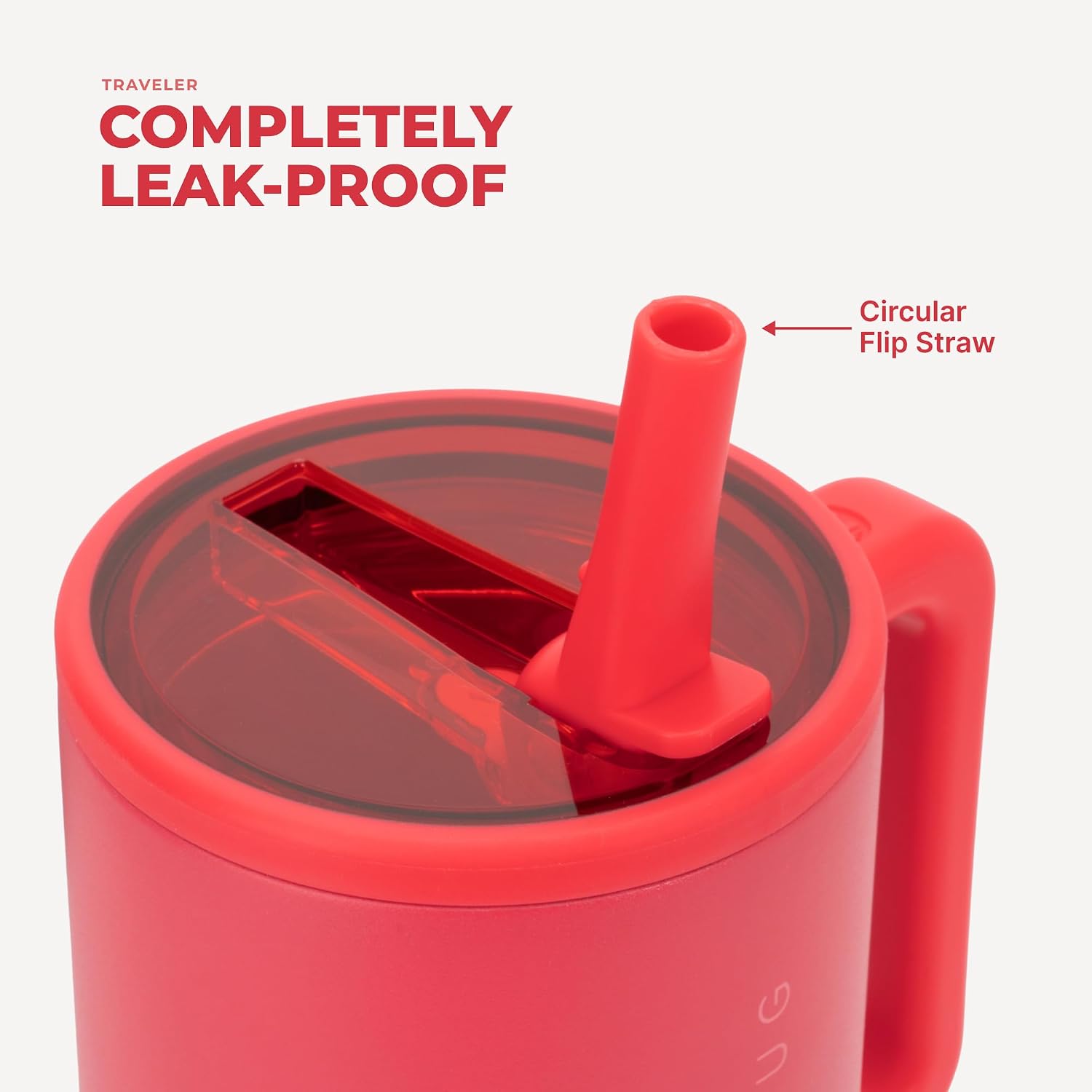 VASO TÉRMICO HYDROJUG TRAVELER 32OZ CON ASA Y POPOTE, FRUIT PUNCH - 4