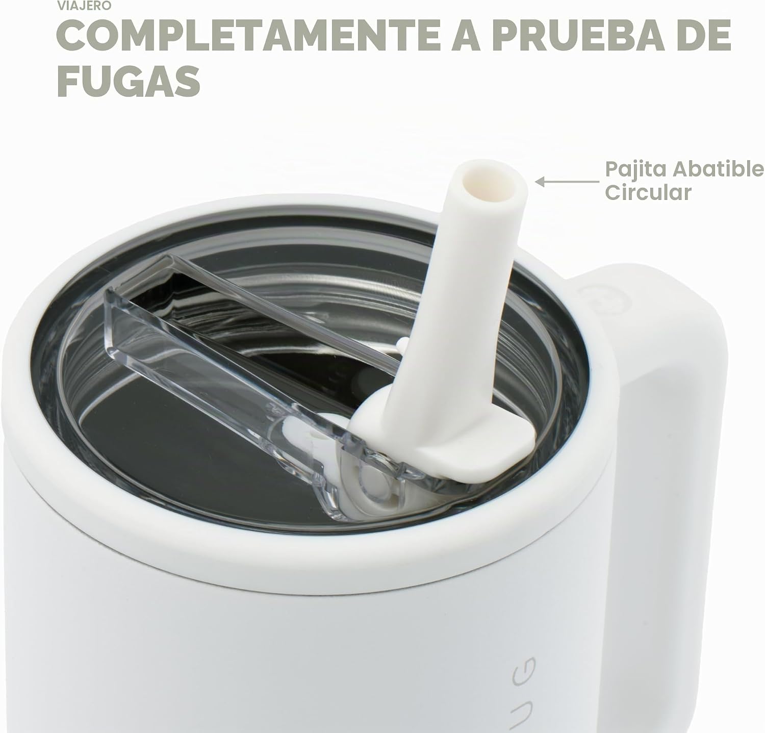 VASO TUMBLER HYDROJUG TRAVELER 40OZ CON ASA Y POPOTE LUNAR - 4
