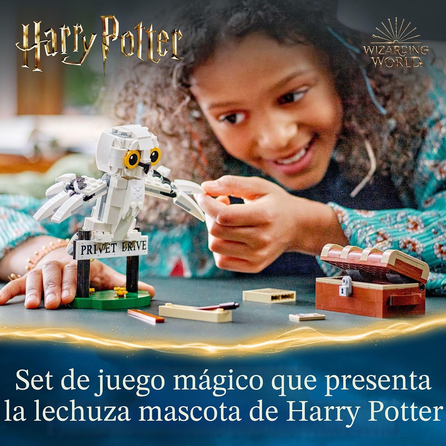 LEGO HARRY POTTER HEDWIG EN 4 PRIVET DRIVE, SET DE CONSTRUCCIÓN 76425 - 2
