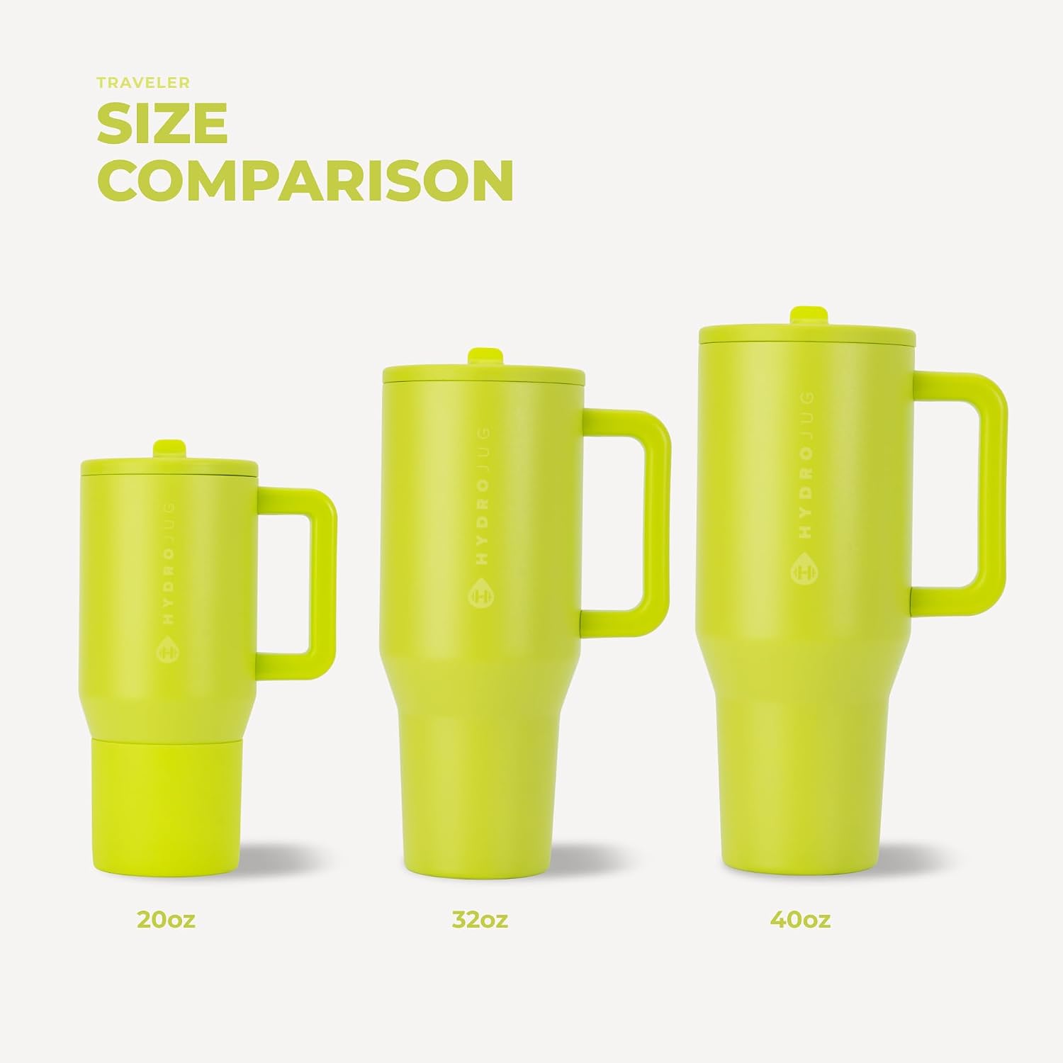 VASO TUMBLER HYDROJUG TRAVELER 32OZ CON AISLAMIENTO, ASA Y POPOTE LIMÓN LIMA - 5