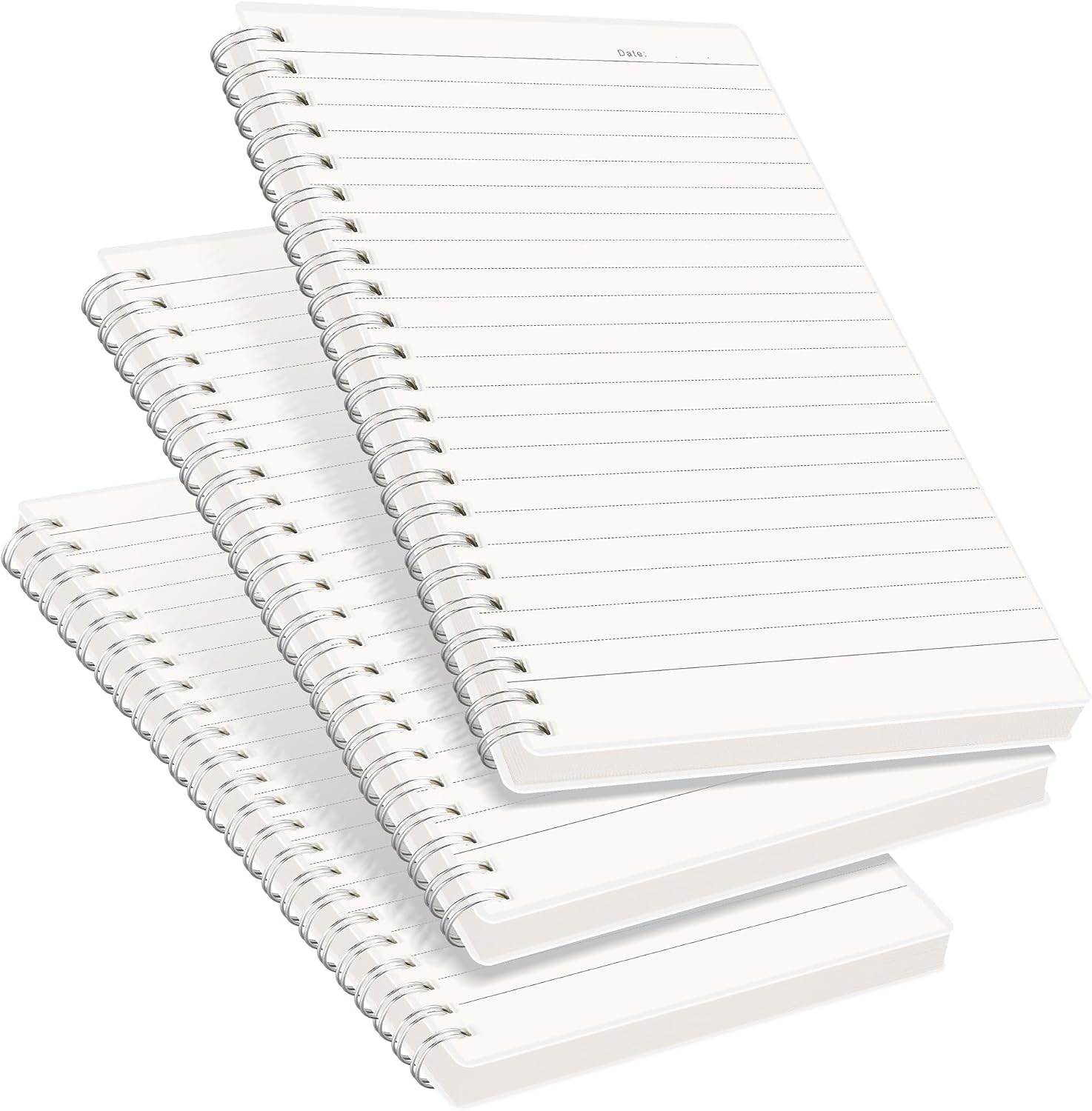 CUADERNO ESPIRAL RETTACY A5 COLEGIO RAYADO 160 PÁGINAS PACK 3 - 1