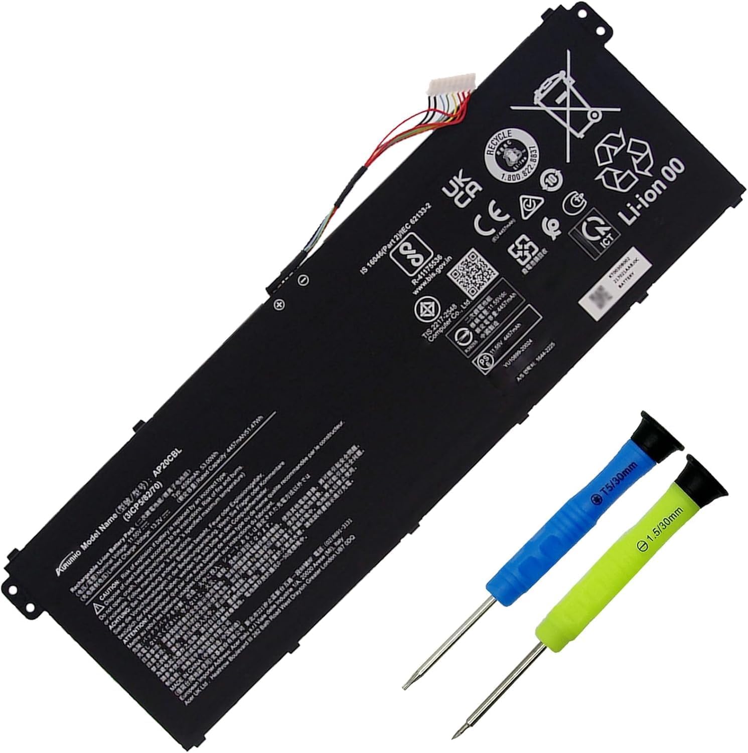 BATERÍA AP20CBL PARA ACER ASPIRE 5 A515-45 A515-46 SWIFT 3 SF314-43 SF314-511 53WH - 1