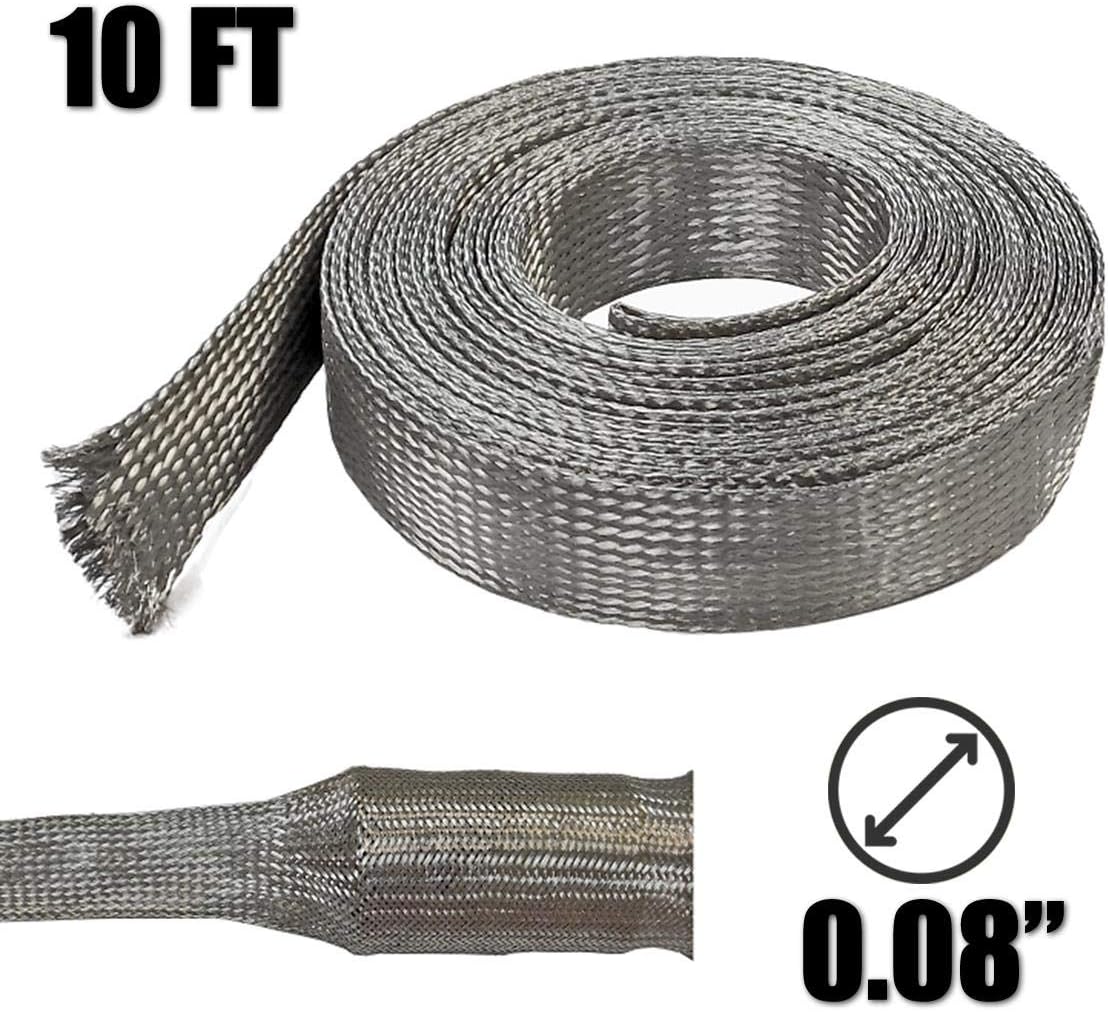 MALLA CUBRE CABLES DE COBRE ESTAÑADO ELECTRIDUCT 1/8' 50 PIES - 2