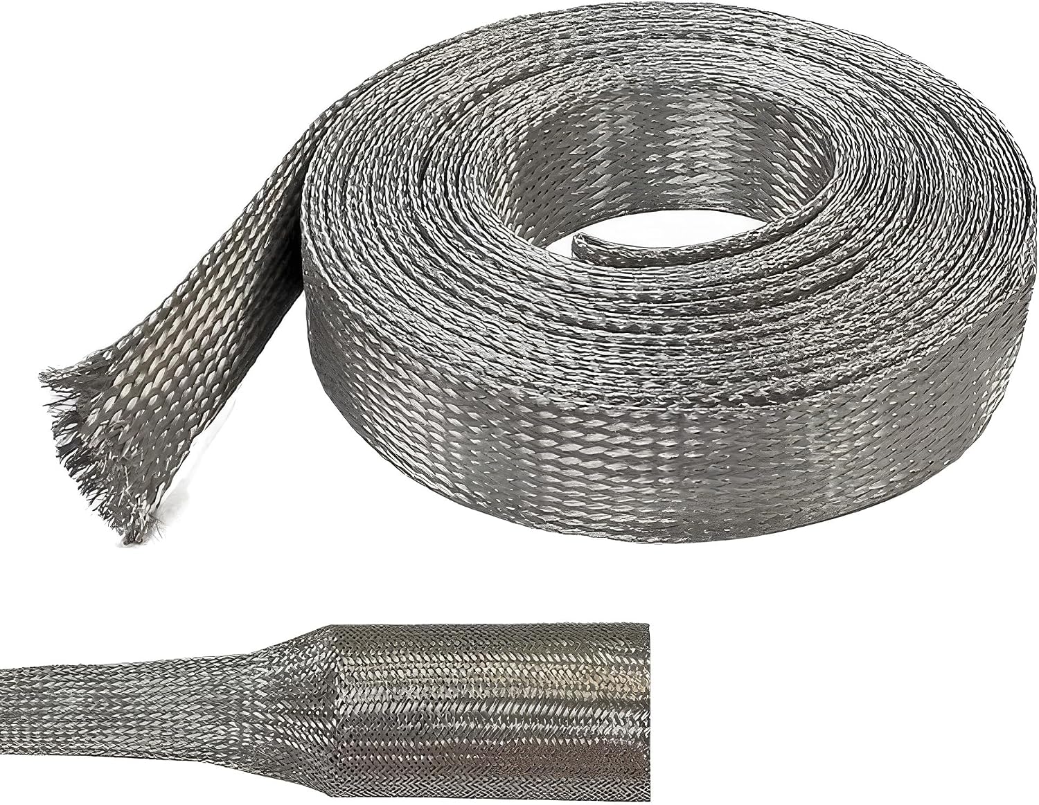 MALLA CUBRE CABLES DE COBRE ESTAÑADO ELECTRIDUCT 1/2' 30 METROS - 1