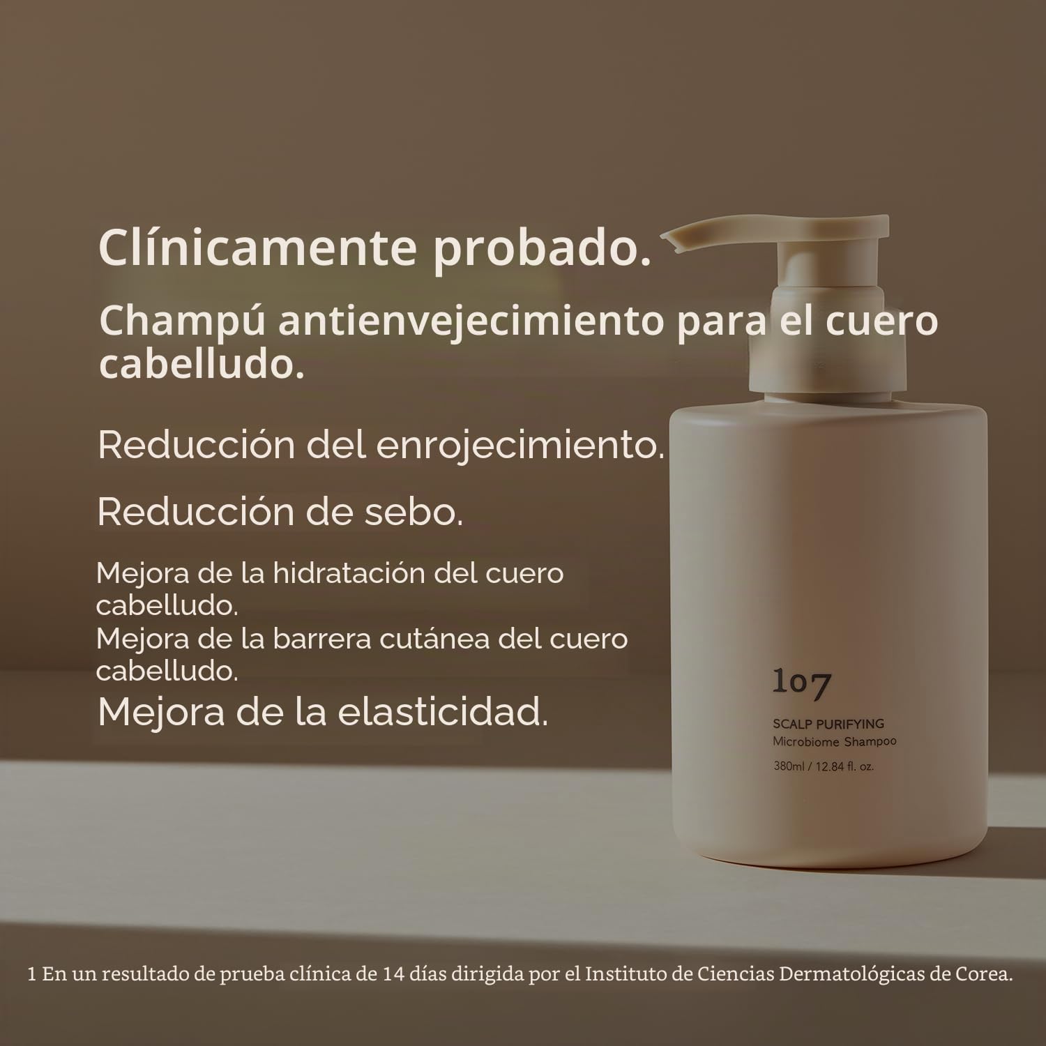 SHAMPOO ACLARANTE 107 CLARIFYING CON VINAGRE FERMENTADO Y GINSENG 12.84OZ - 4