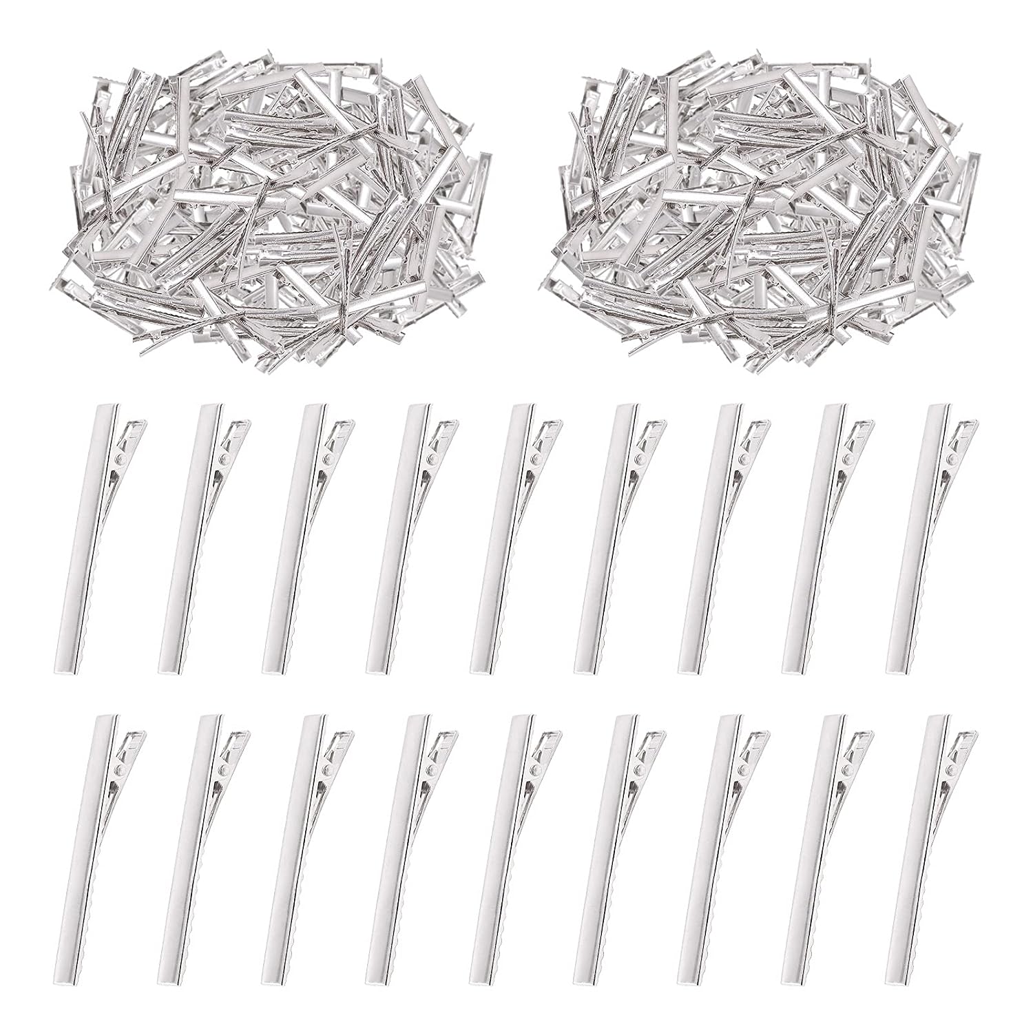 KIT DE 200 PINZAS METÁLICAS PARA EL CABELLO SWPEET DE 6.5 CM - 1