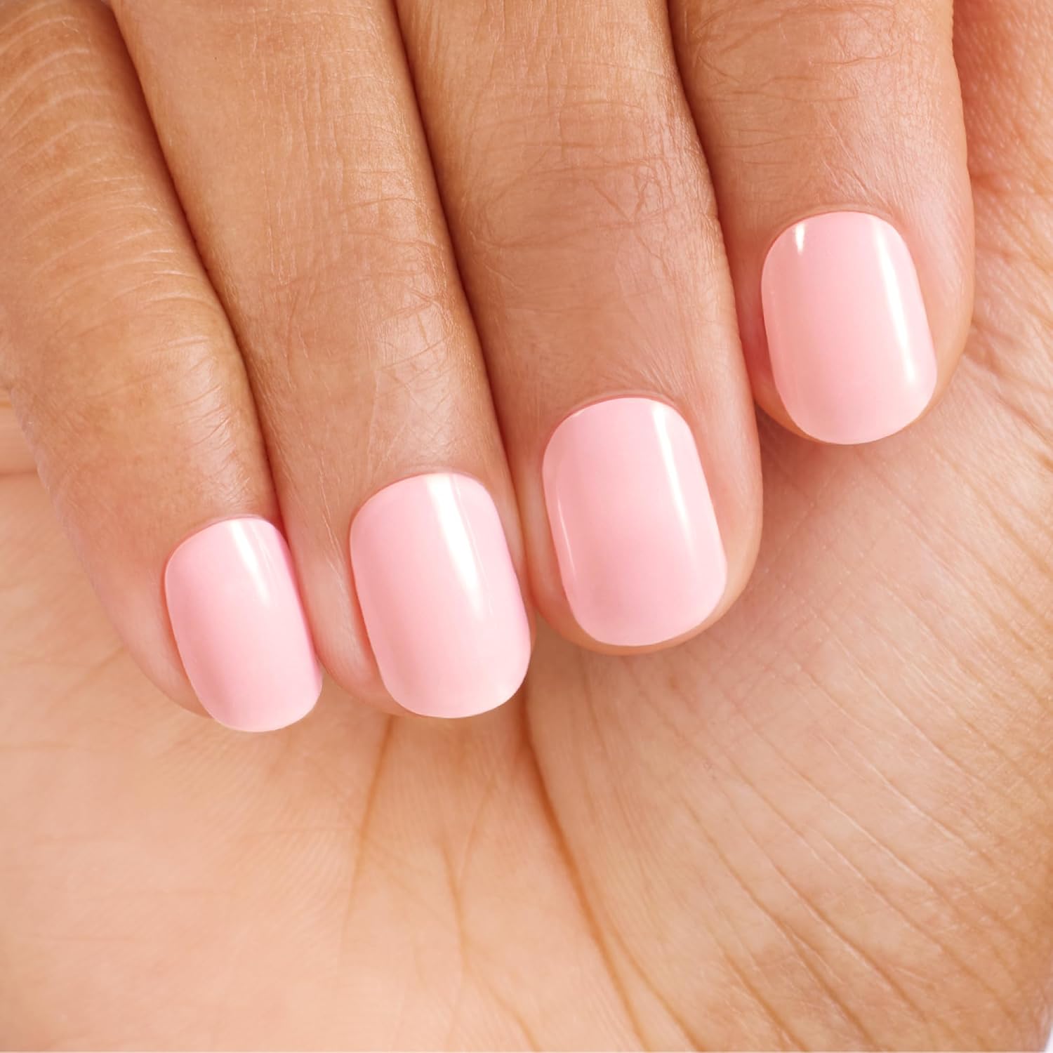 KIT DE MANICURA DASHING DIVA GLAZE NAIL STARTER CON LÁMPARA LED ROSA PÁLIDO - 2