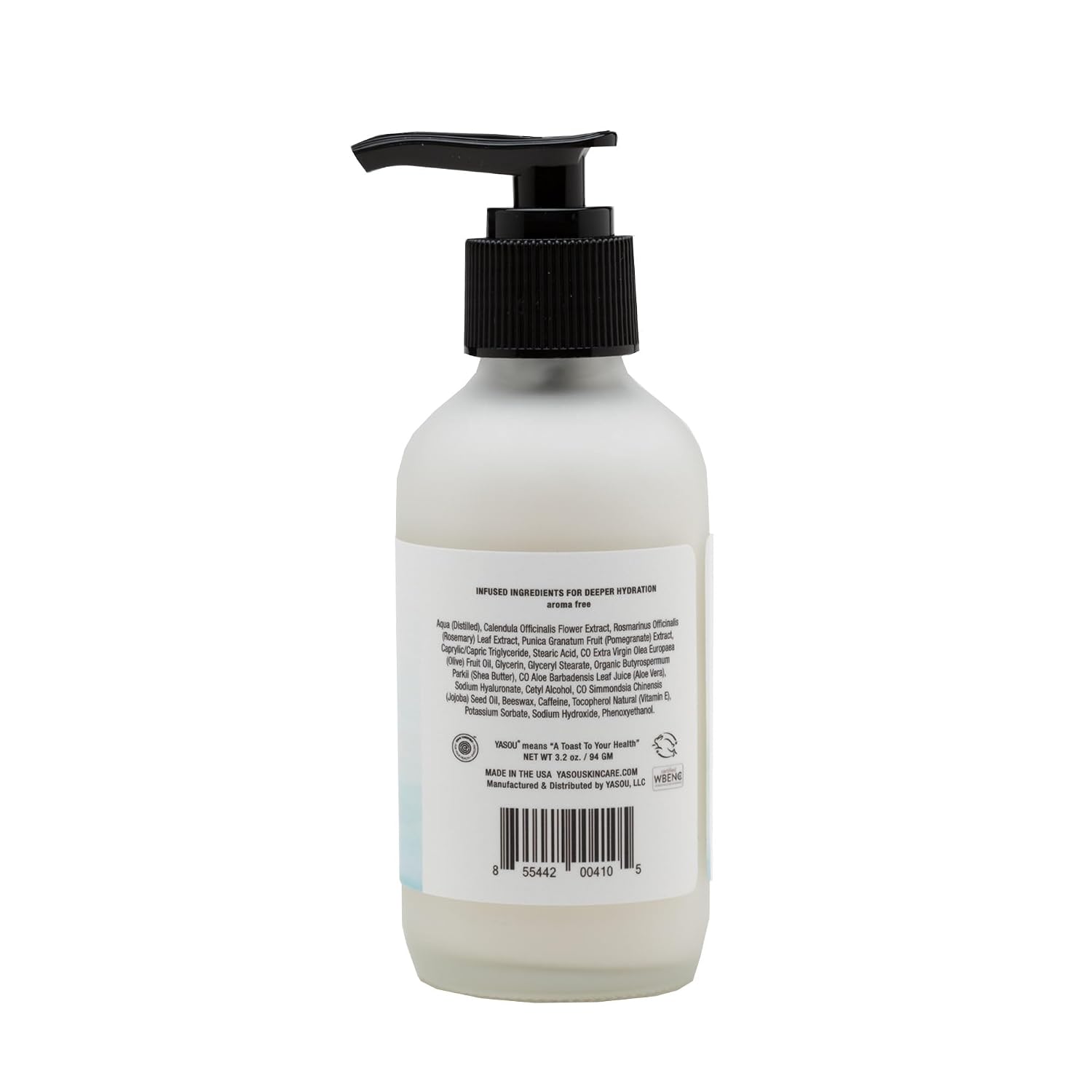 CREMA CORPORAL HIDRATANTE YASOU SIN AROMA 3.2 OZ - 5