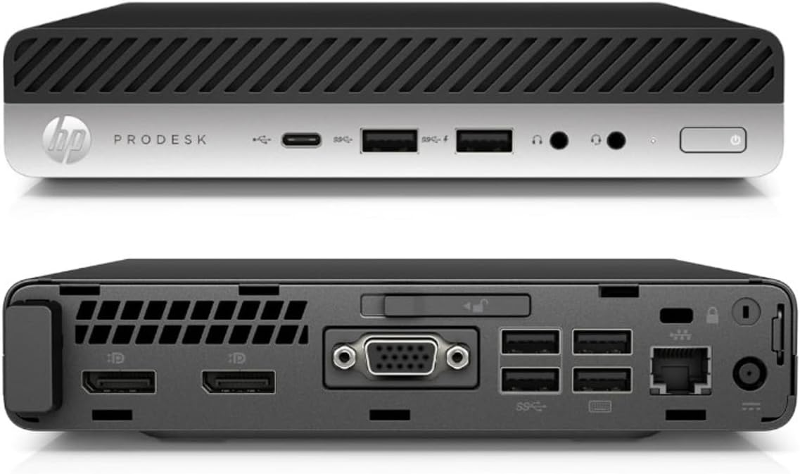 COMPUTADORA DE ESCRITORIO HP PRODESK 600 G3 MINI INTEL CORE I5-6500T 16GB RAM 256GB SSD WINDOWS 11 PRO - 2