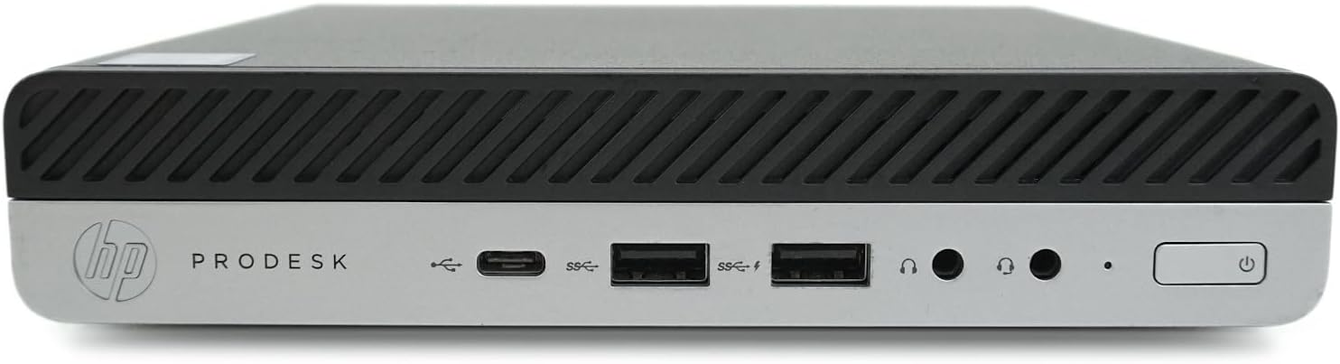COMPUTADORA DE ESCRITORIO HP PRODESK 600 G3 MINI INTEL CORE I5-6500T 16GB RAM 256GB SSD WINDOWS 11 PRO - 5