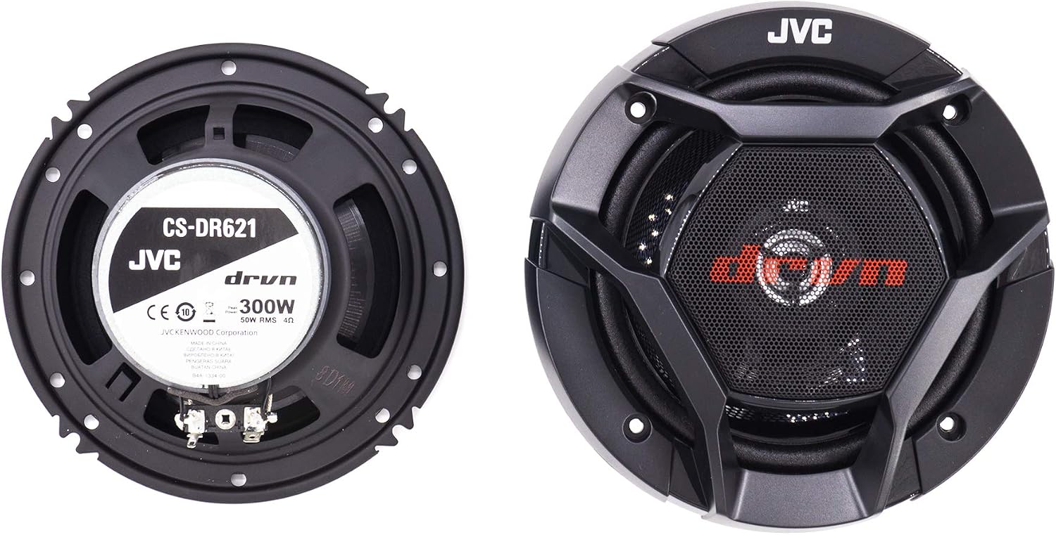 PARLANTES PARA AUTO JVC CS-DR621 6.5 PULGADAS 300W - 2