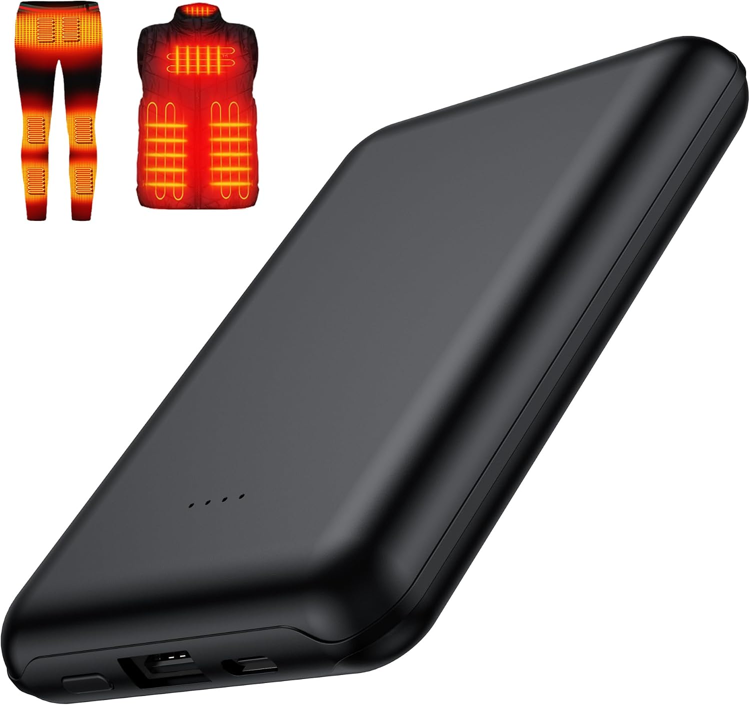 BATERÍA EXTERNA WHSAHANS 10000MAH 5V 2A PARA PRENDAS TÉRMICAS - 1