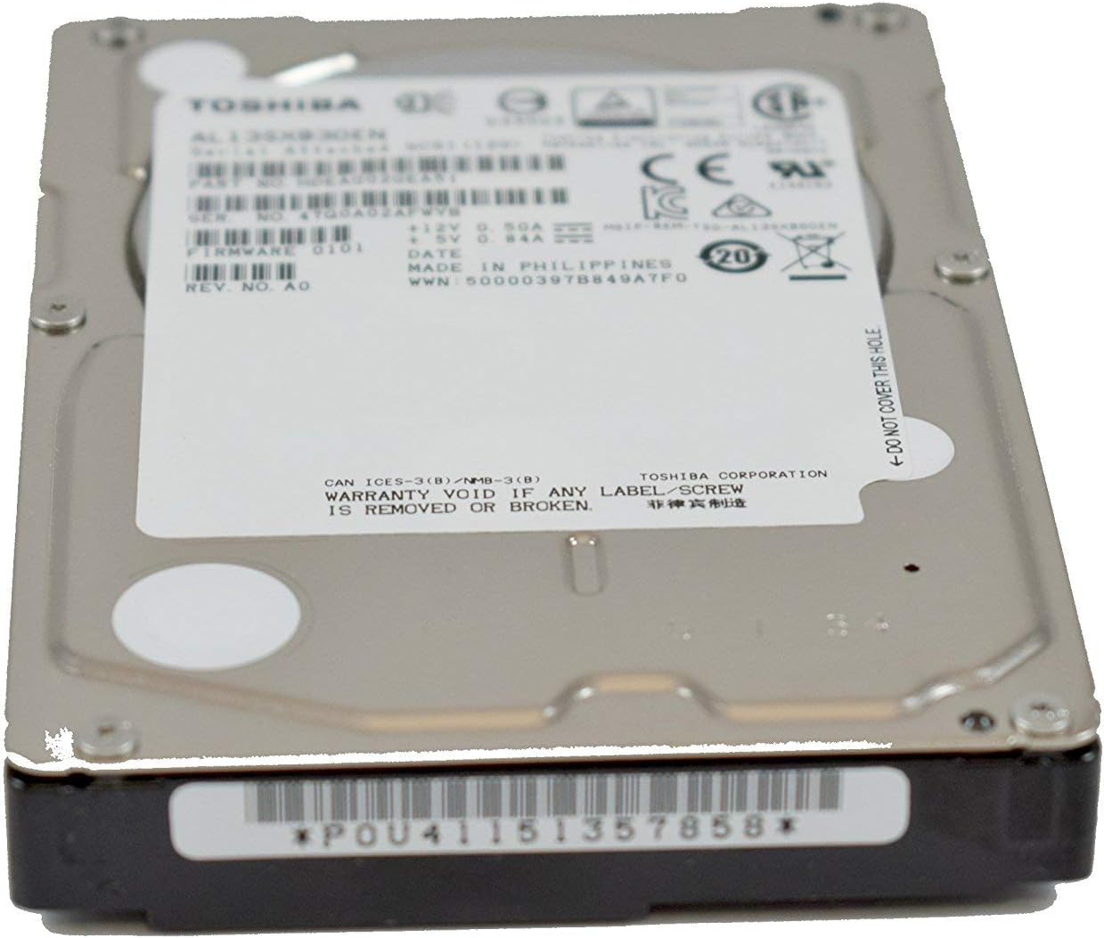 DISCO DURO TOSHIBA 300GB 15K SAS 2.5' 12GB/S 512N HDD ENTERPRISE PERFORMANCE (REACONDICIONADO) - 2