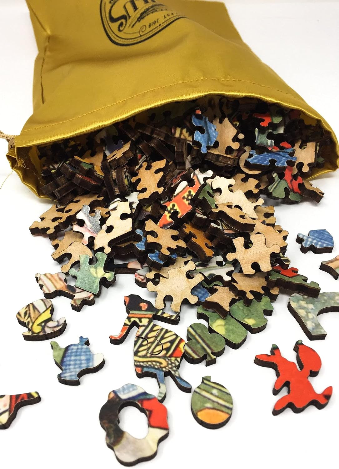 ROMPECABEZAS DE MADERA ALICIA EN EL PAÍS DE LAS MARAVILLAS 425 PIEZAS NAUTILUS PUZZLES - 4