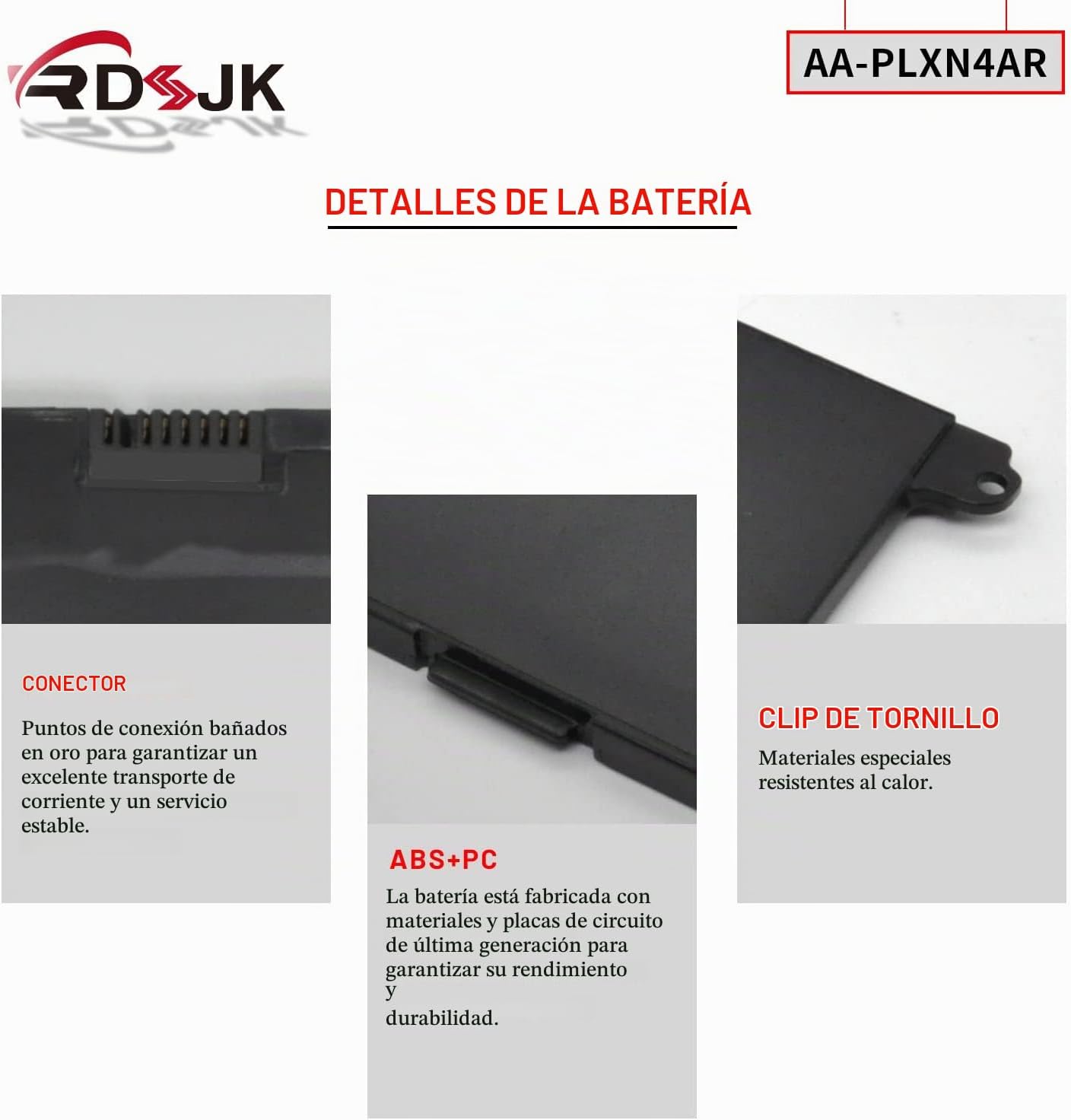 BATERÍA PARA NOTEBOOK SAMSUNG SERIE 9 900X3C 7.5V 44WH - 4
