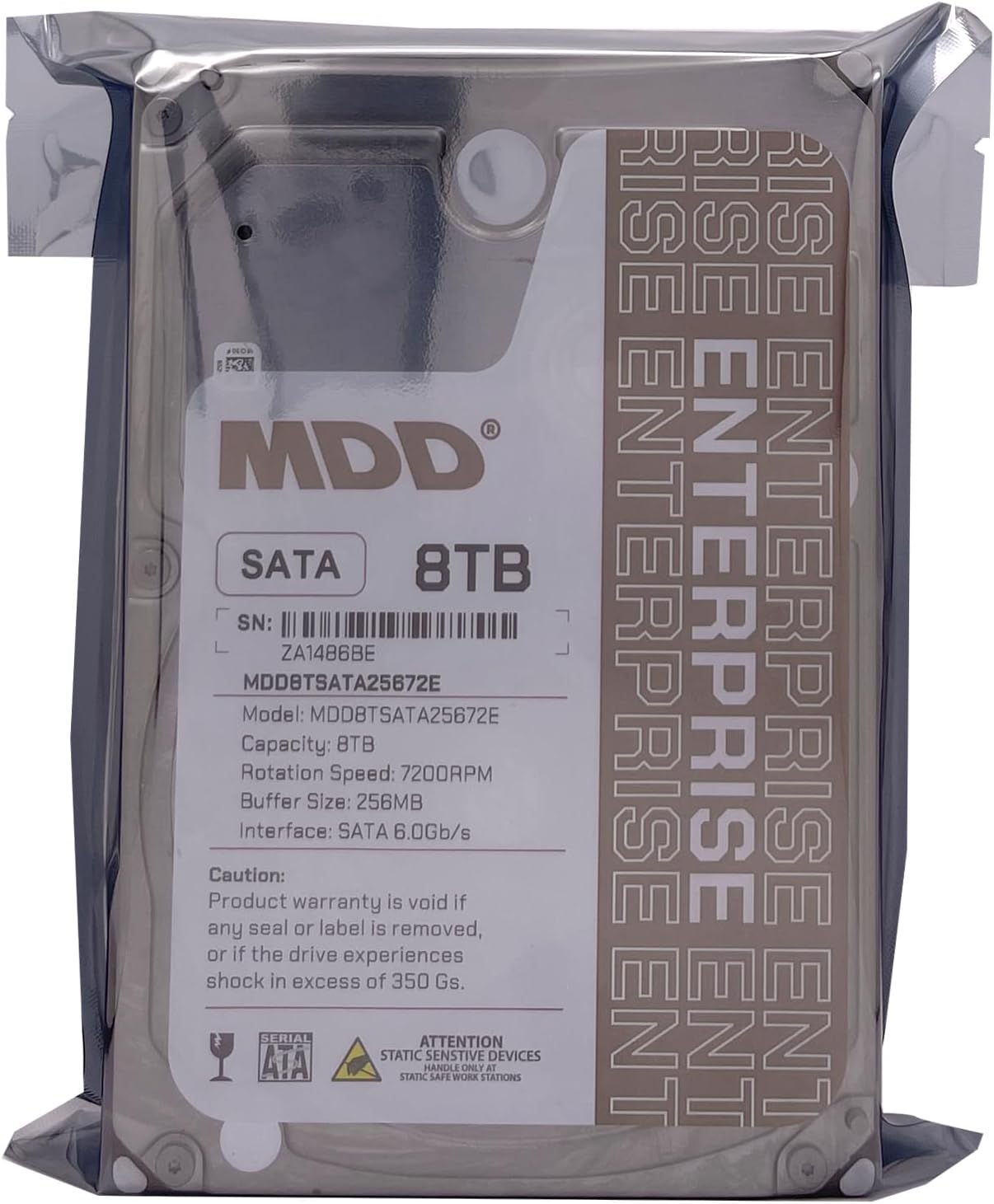 DISCO DURO MDD 8TB 7200RPM 256MB CACHE SATA 3.5 PULGADAS ENTERPRISE - 2