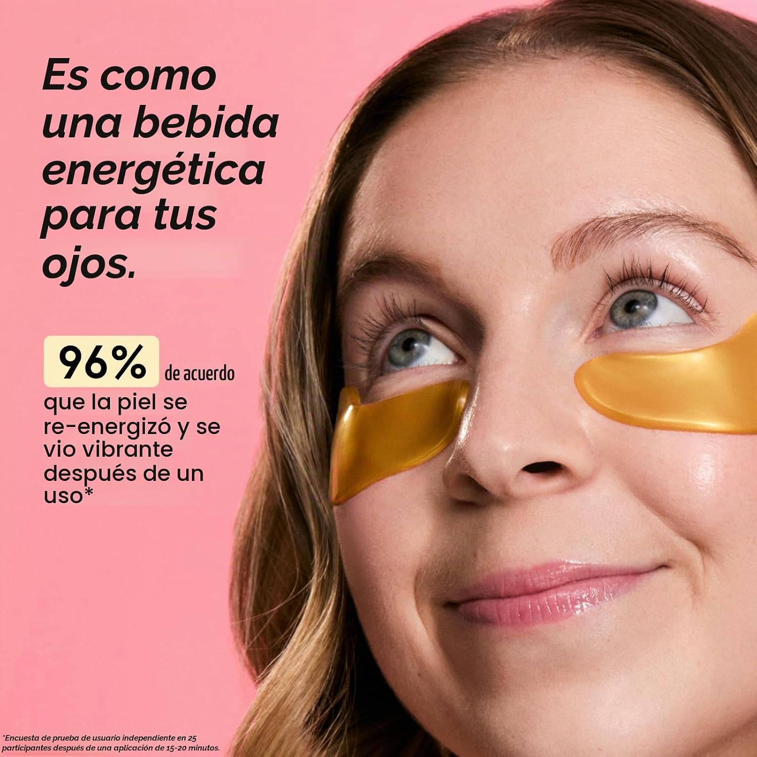 MASCARILLA PARA CONTORNO DE OJOS GRACE Y STELLA ORO 48 PARES - 2