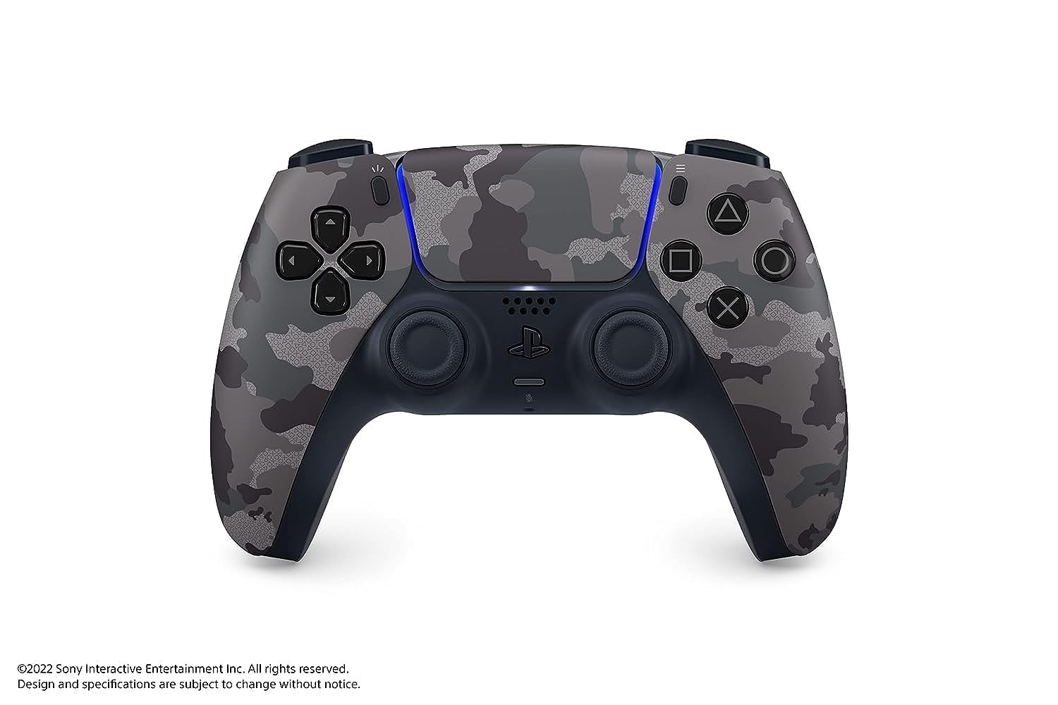 MANDO INALÁMBRICO DUALSENSE PARA PLAYSTATION 5 CAMUFLAJE GRIS - 1