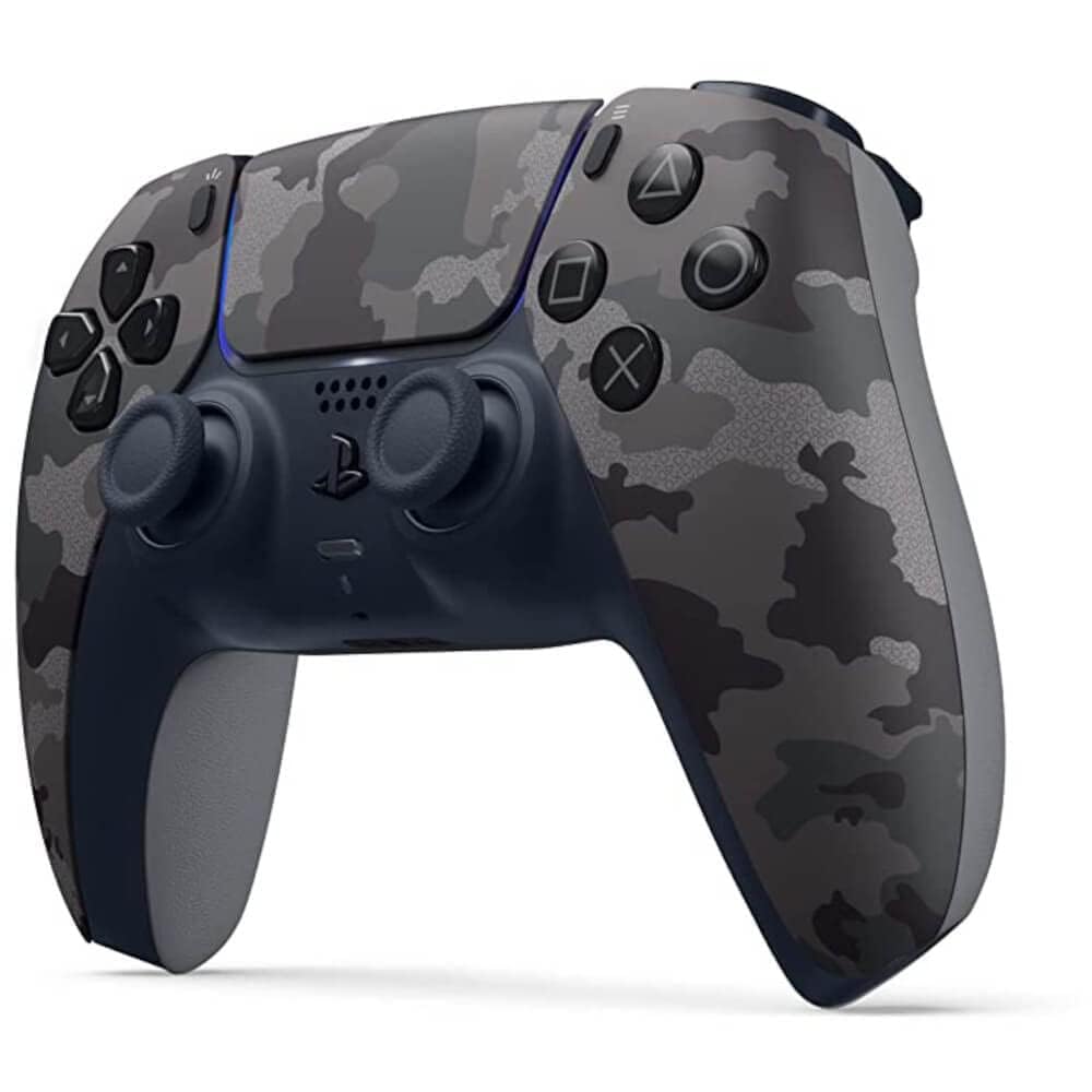 MANDO INALÁMBRICO DUALSENSE PARA PLAYSTATION 5 CAMUFLAJE GRIS - 3