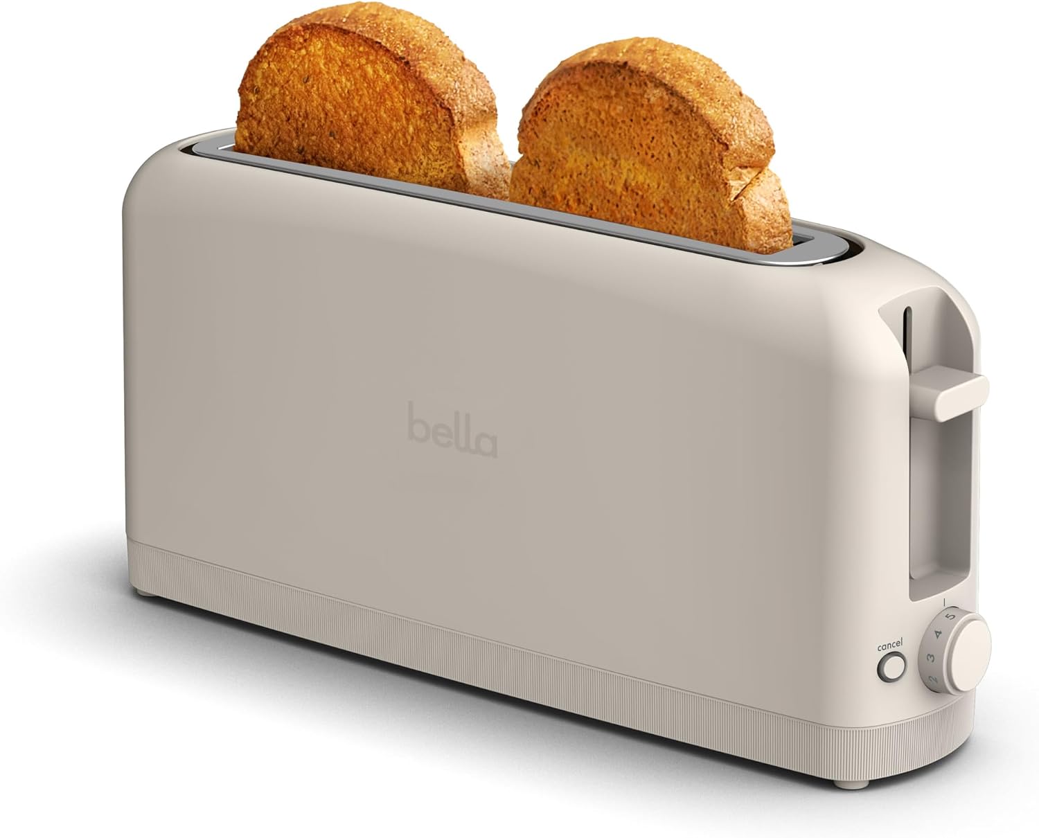 TOSTADORA BELLA FITS-ANYWHERE 2 REBANADAS RANURA LARGA OATMILK - 1
