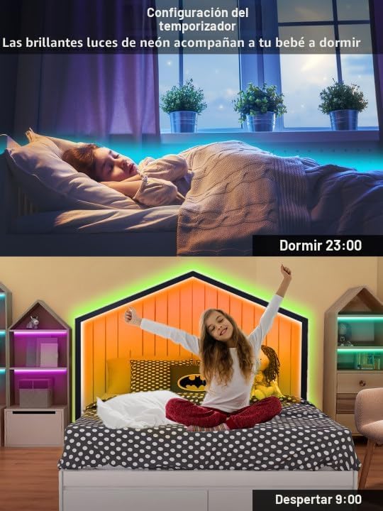 CINTA LED RGB NBBUFF 10 METROS CONTROL REMOTO Y APP - 5