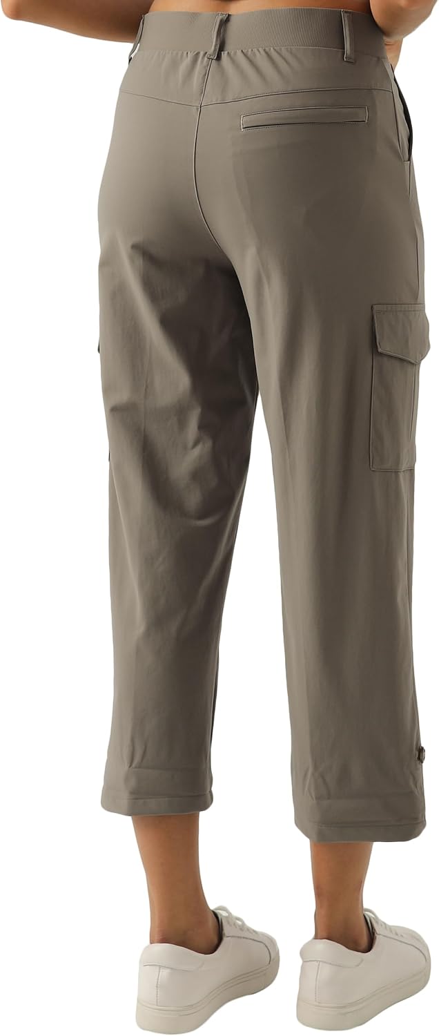 PANTALÓN CAPRI CARGO XINGPAOZHE PARA MUJER TALLA M - 4