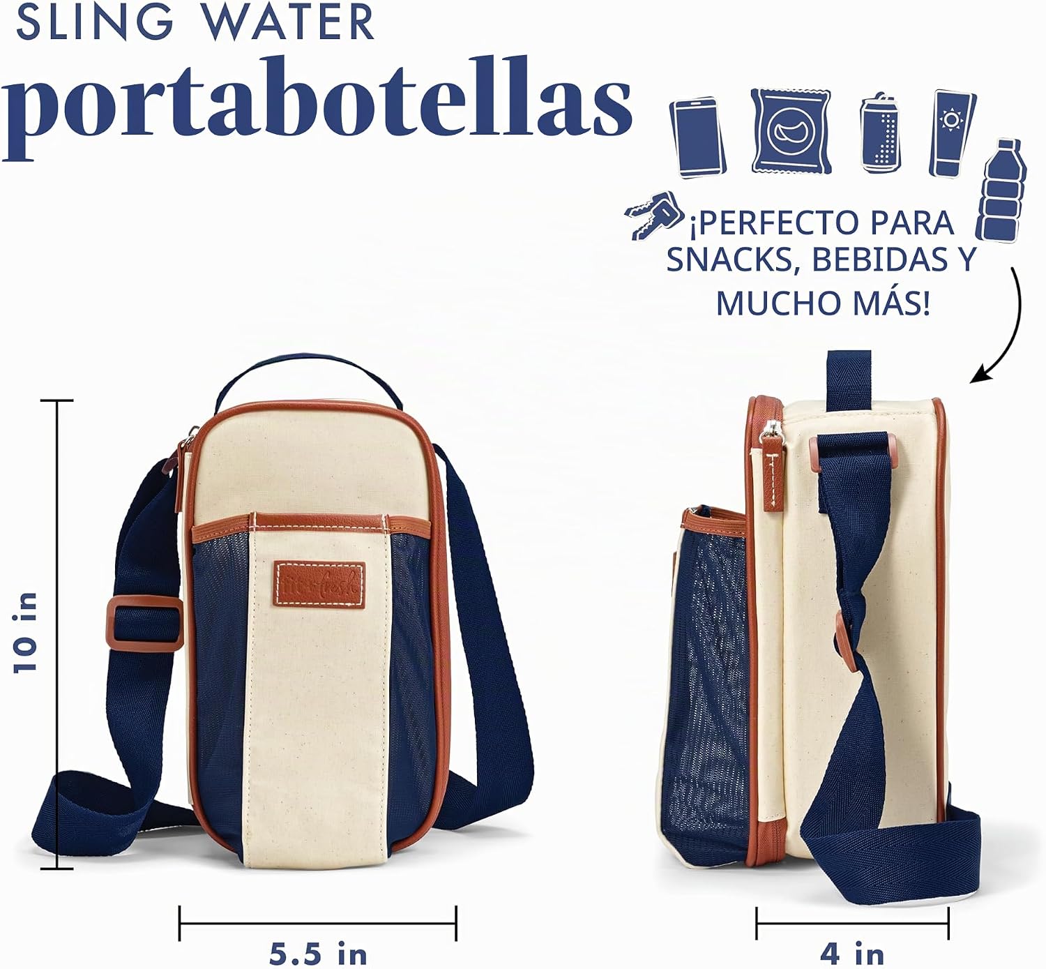 BOLSA TÉRMICA PARA BOTELLAS FIT Y FRESH NINA CROSSBODY - 2