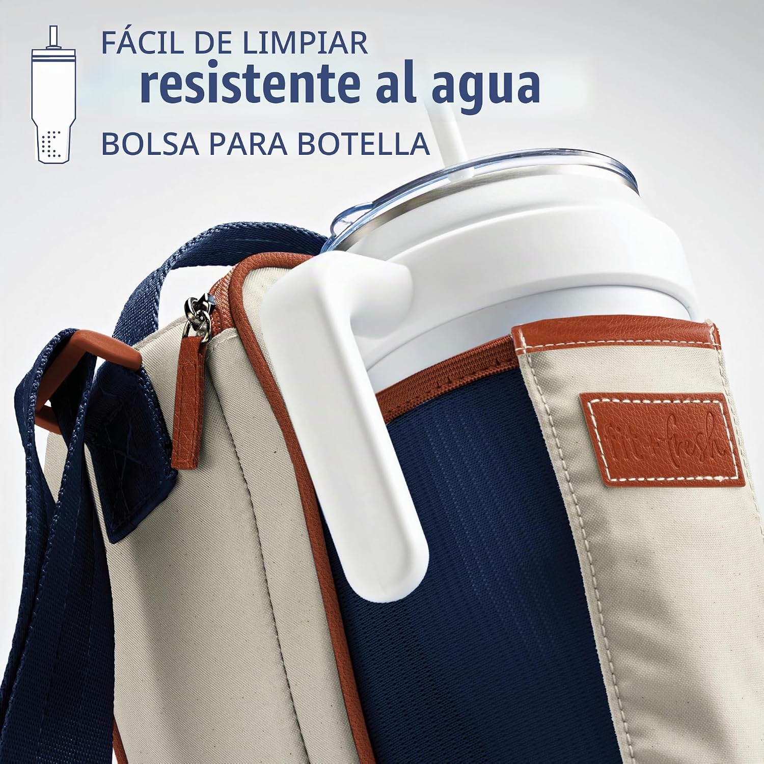 BOLSA TÉRMICA PARA BOTELLAS FIT Y FRESH NINA CROSSBODY - 4