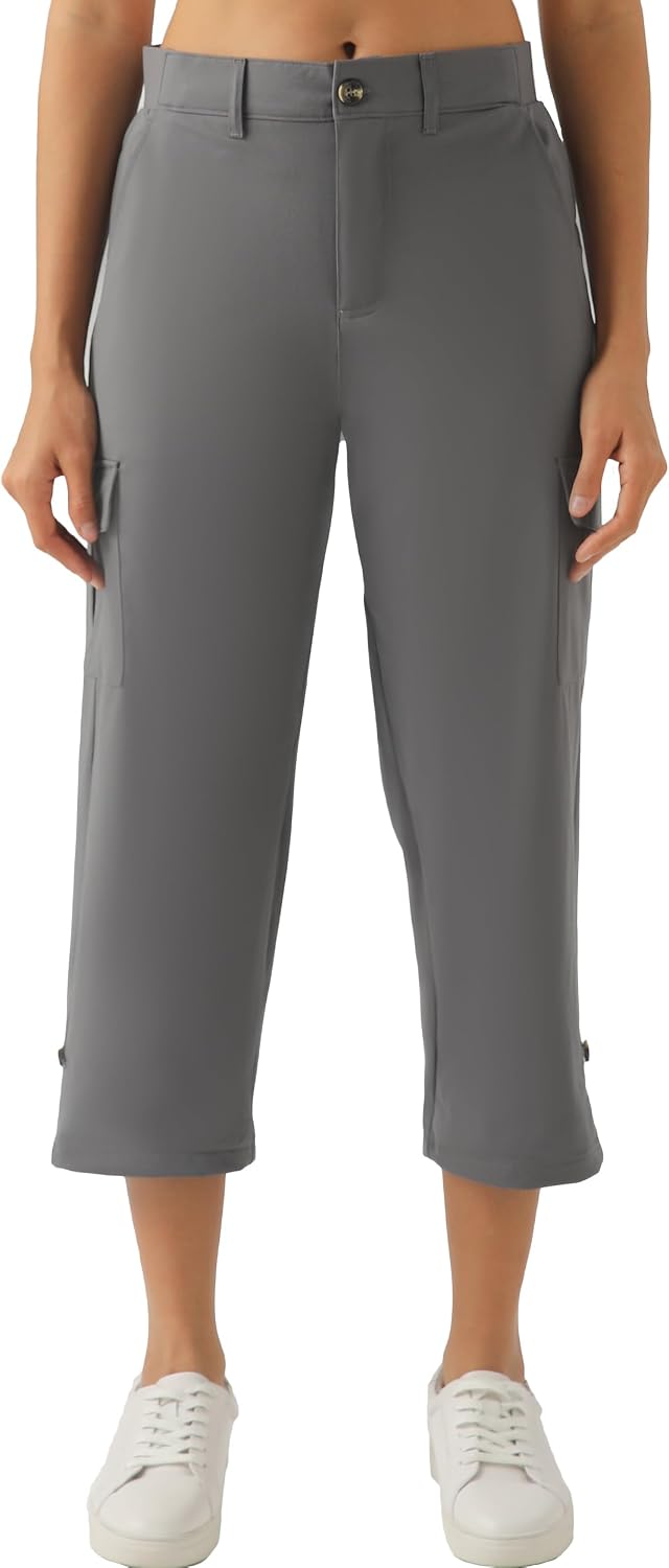 PANTALÓN CAPRI CARGO XINGPAOZHE PARA MUJER TALLA M - 1