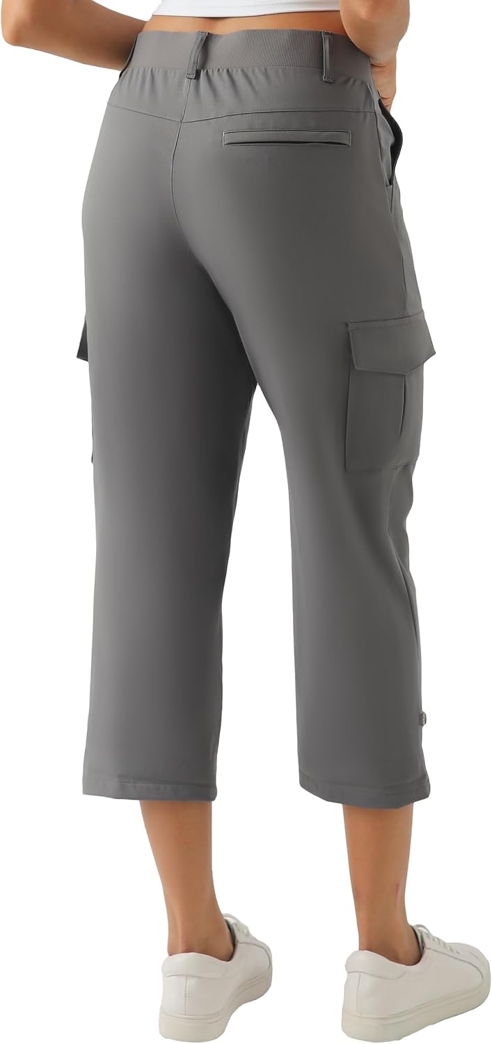 PANTALÓN CAPRI CARGO XINGPAOZHE PARA MUJER TALLA M - 5
