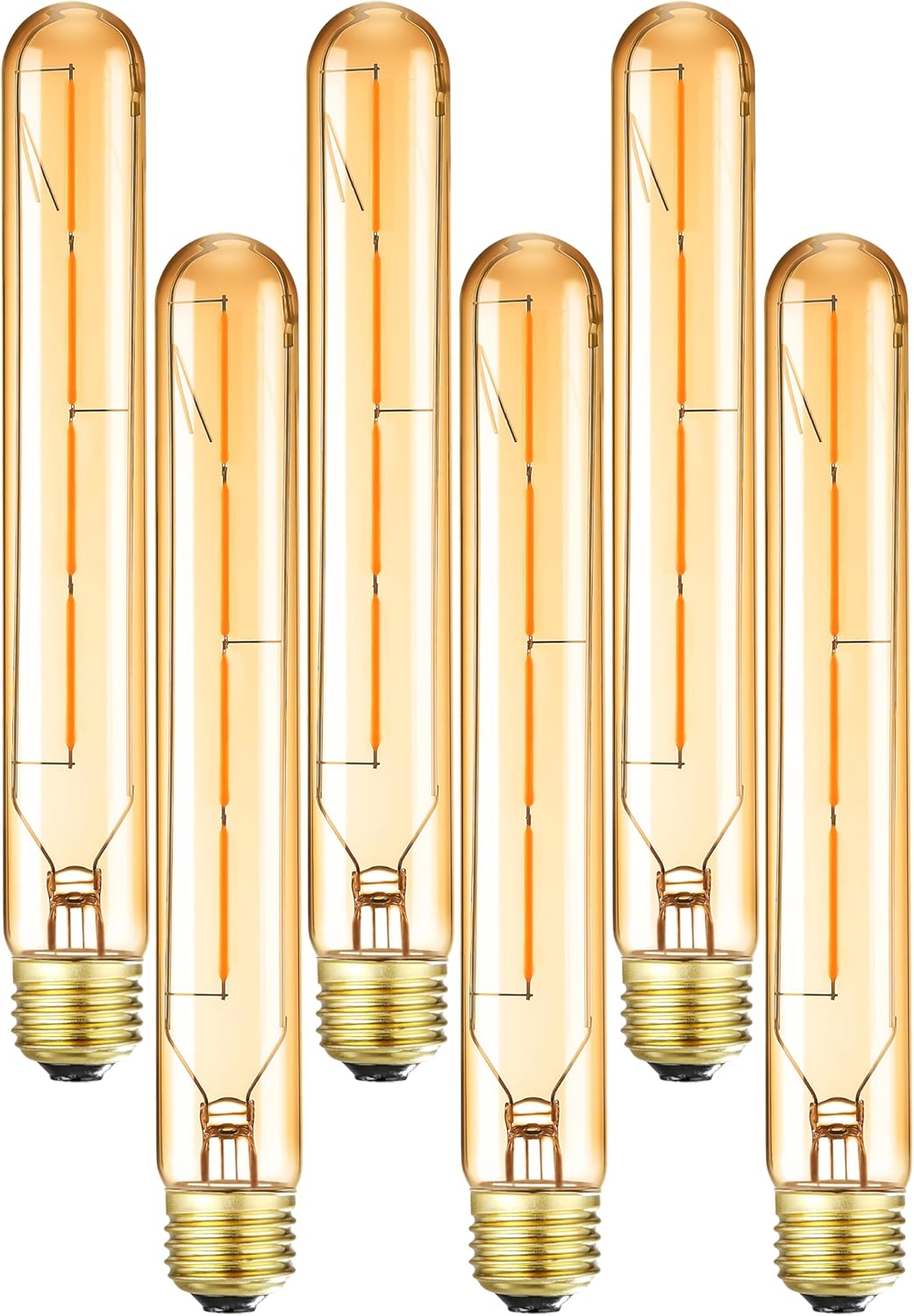 AMPOLLETA LED TUBULAR E26 T10 8.9 PULGADAS 4W LUZ CÁLIDA REGULABLE - 1