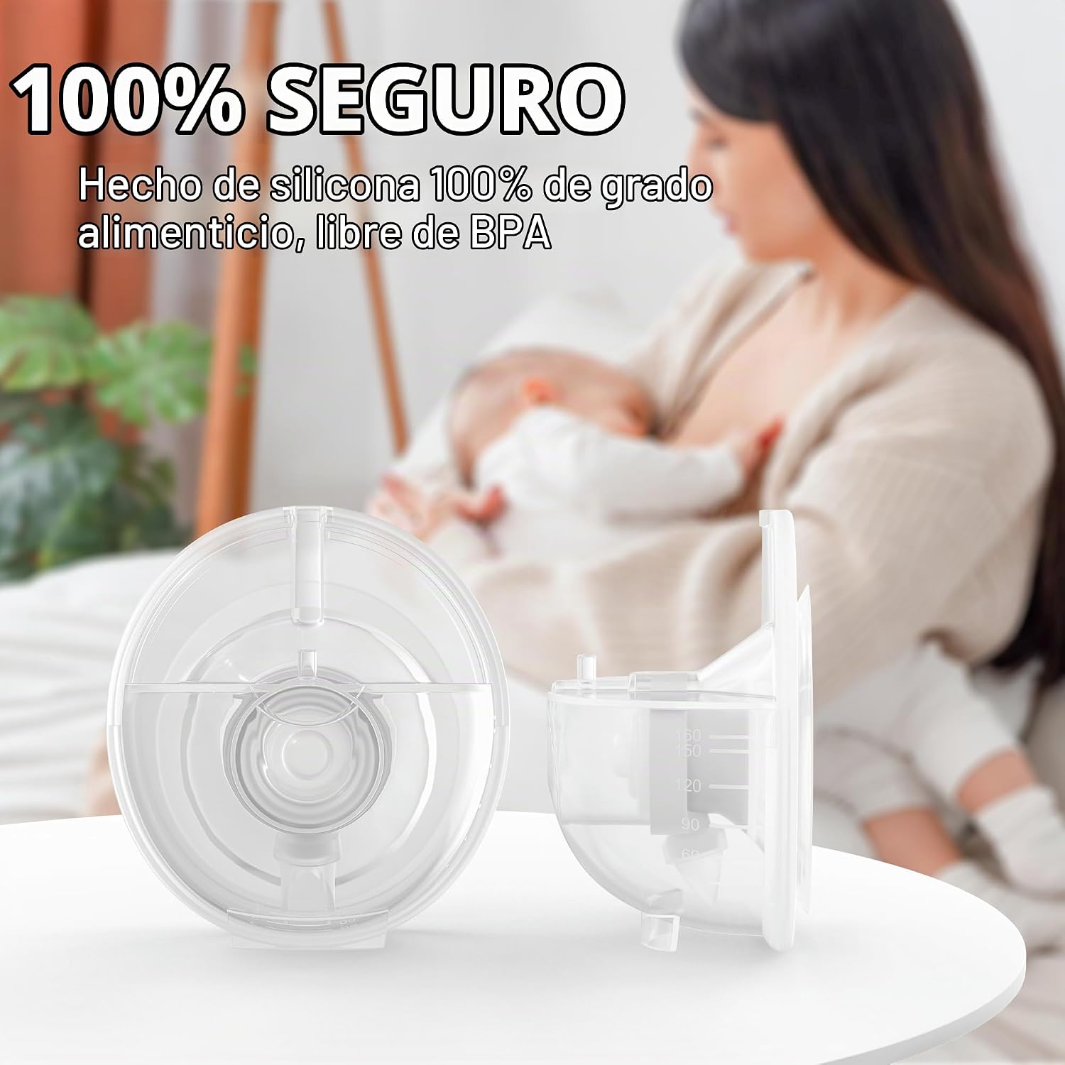 REPUESTOS PARA SACALECHES MOMCOZY M5 TOVVILD 2 COLECTORES Y 10 INSERTOS DE BRIDA - 4