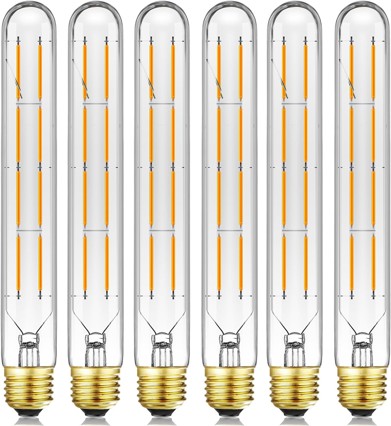 AMPOLLETA LED TUBULAR E26 8W LUZ CÁLIDA 2700K REGULABLE - 1