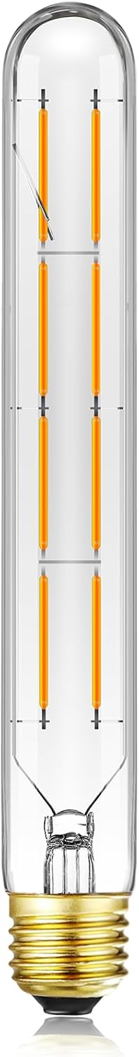 AMPOLLETA LED TUBULAR E26 8W LUZ CÁLIDA 2700K REGULABLE - 4