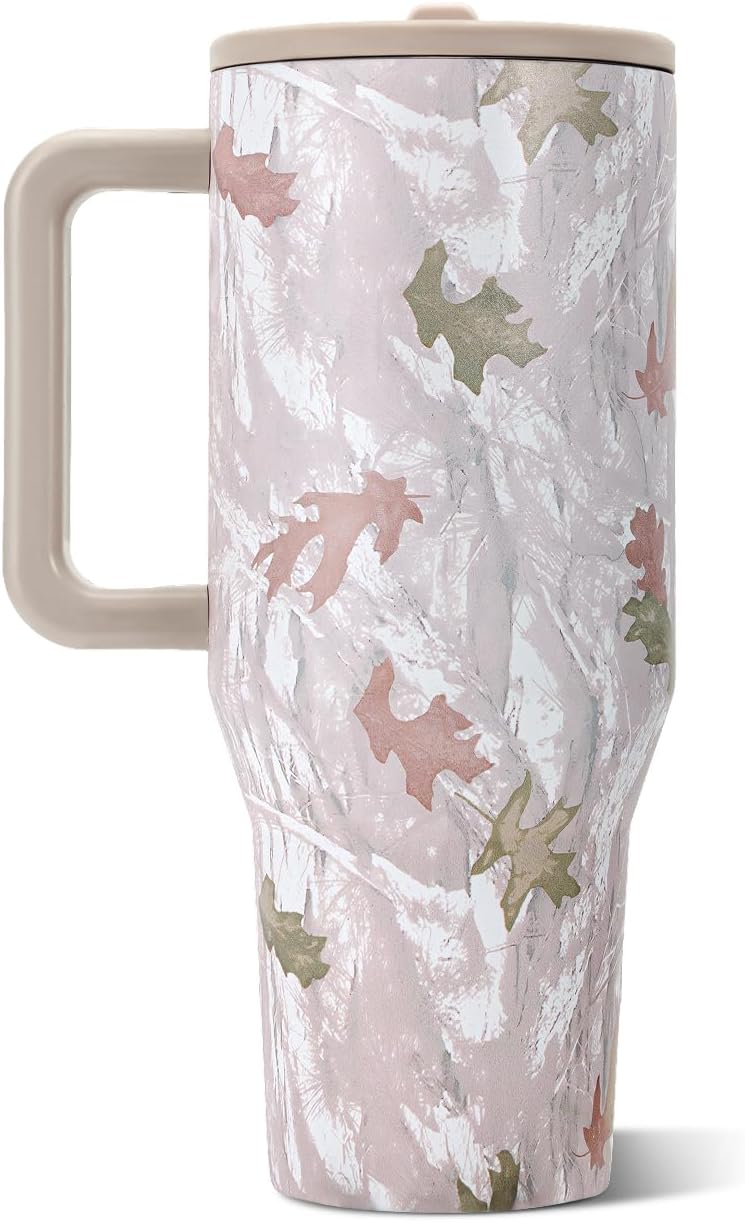 VASO TUMBLER HYDROJUG TRAVELER 32OZ CON AISLAMIENTO, ASA Y POPOTE CAMUFLAJE - 2