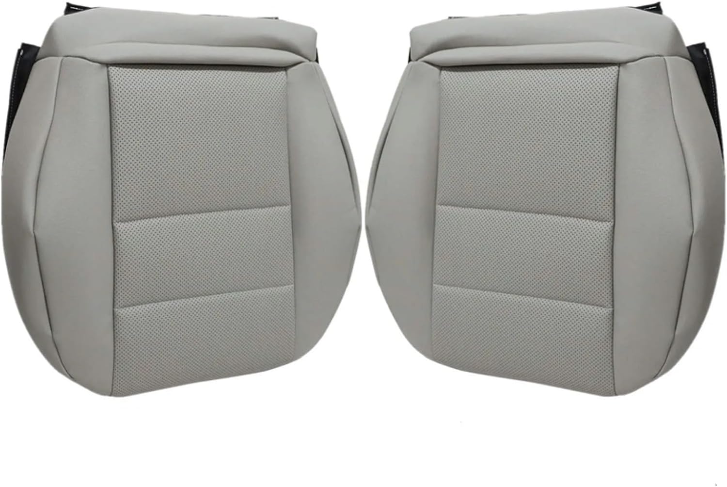 FUNDA DE ASIENTO DE CUERO MICROFIBRA GRIS PARA MERCEDES BENZ C250 C300 C350 GLK 2008-2015 - 1