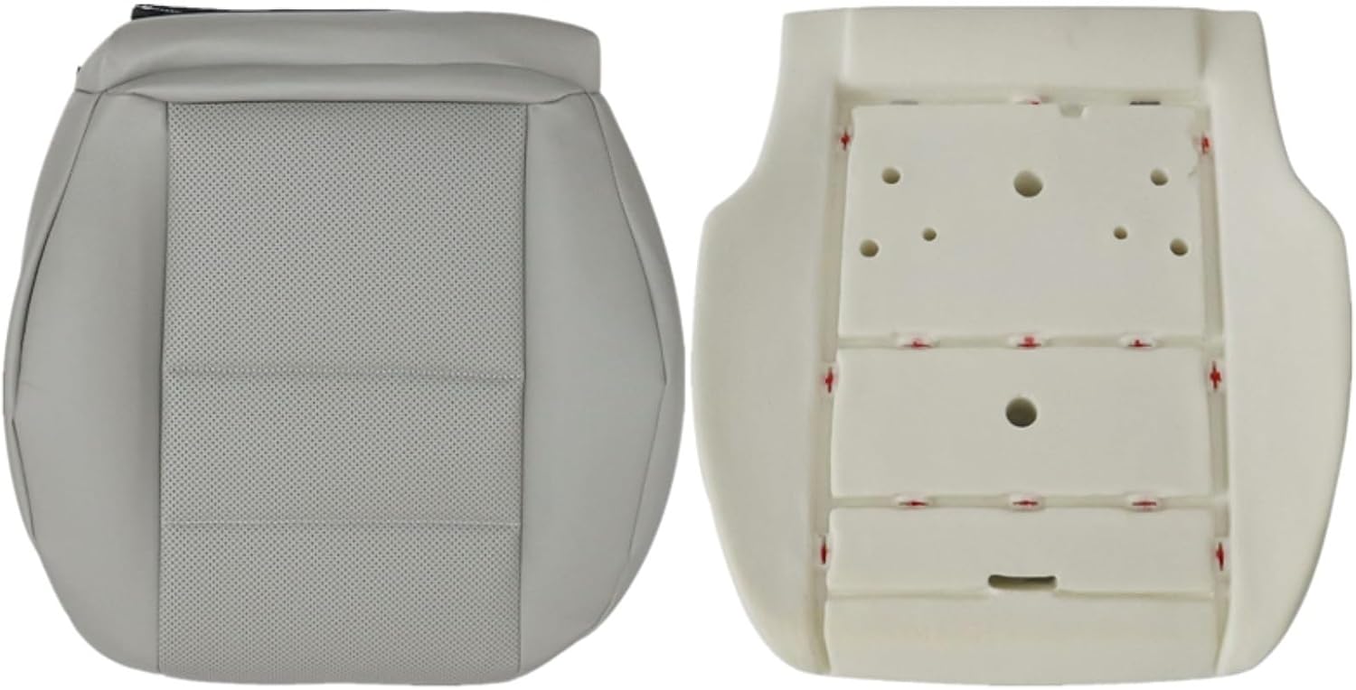 FUNDA DE ASIENTO INFERIOR CON COJÍN DE ESPUMA PARA MERCEDES BENZ GLK Y CLASE C GRIS - 2