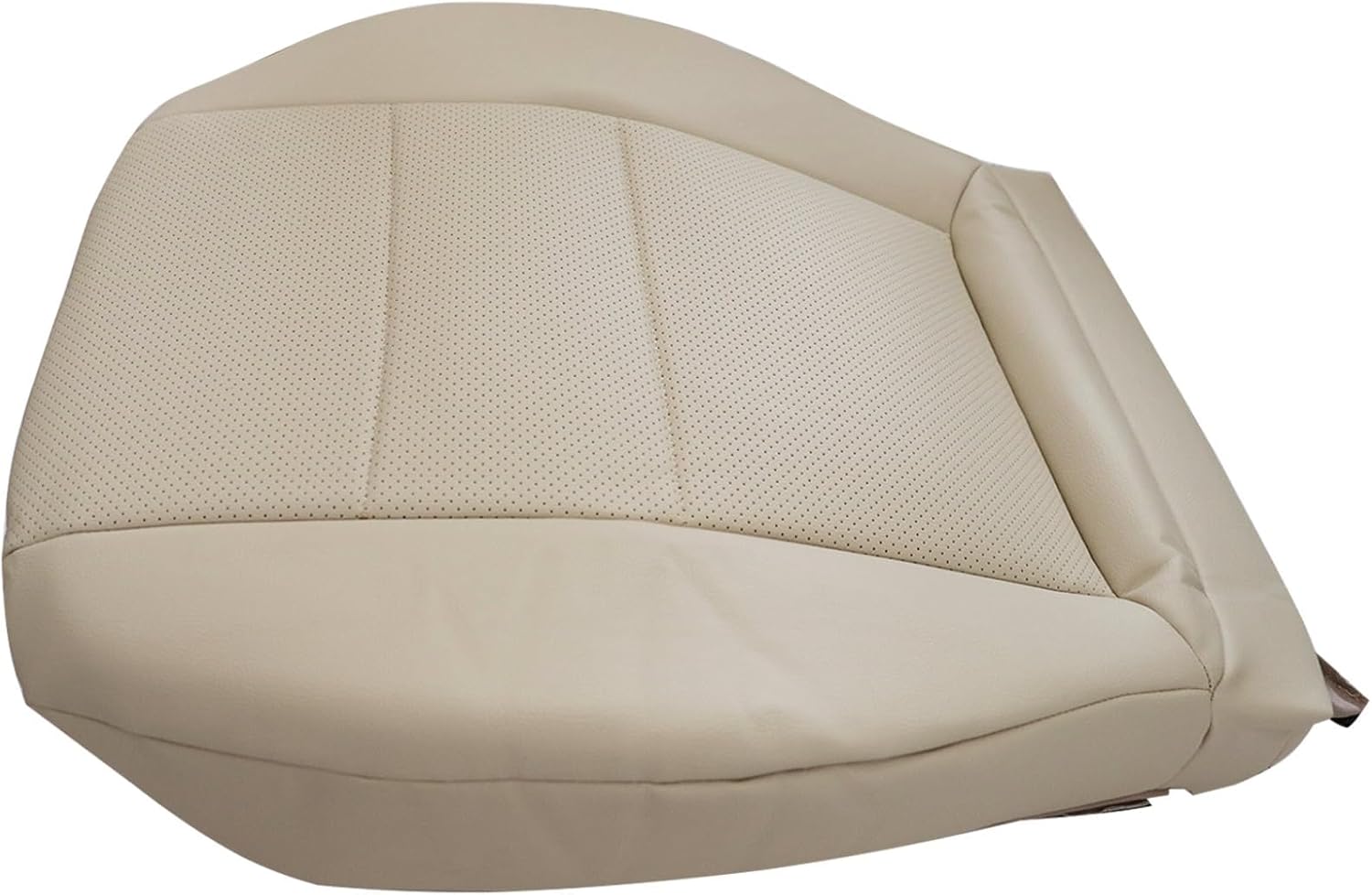 FUNDA DE ASIENTO INFERIOR CONDUCTOR NLQR CUERO MICROFIBRA IVORY CON ESPUMA PARA MERCEDES BENZ GLK Y C 2008-2015 - 3