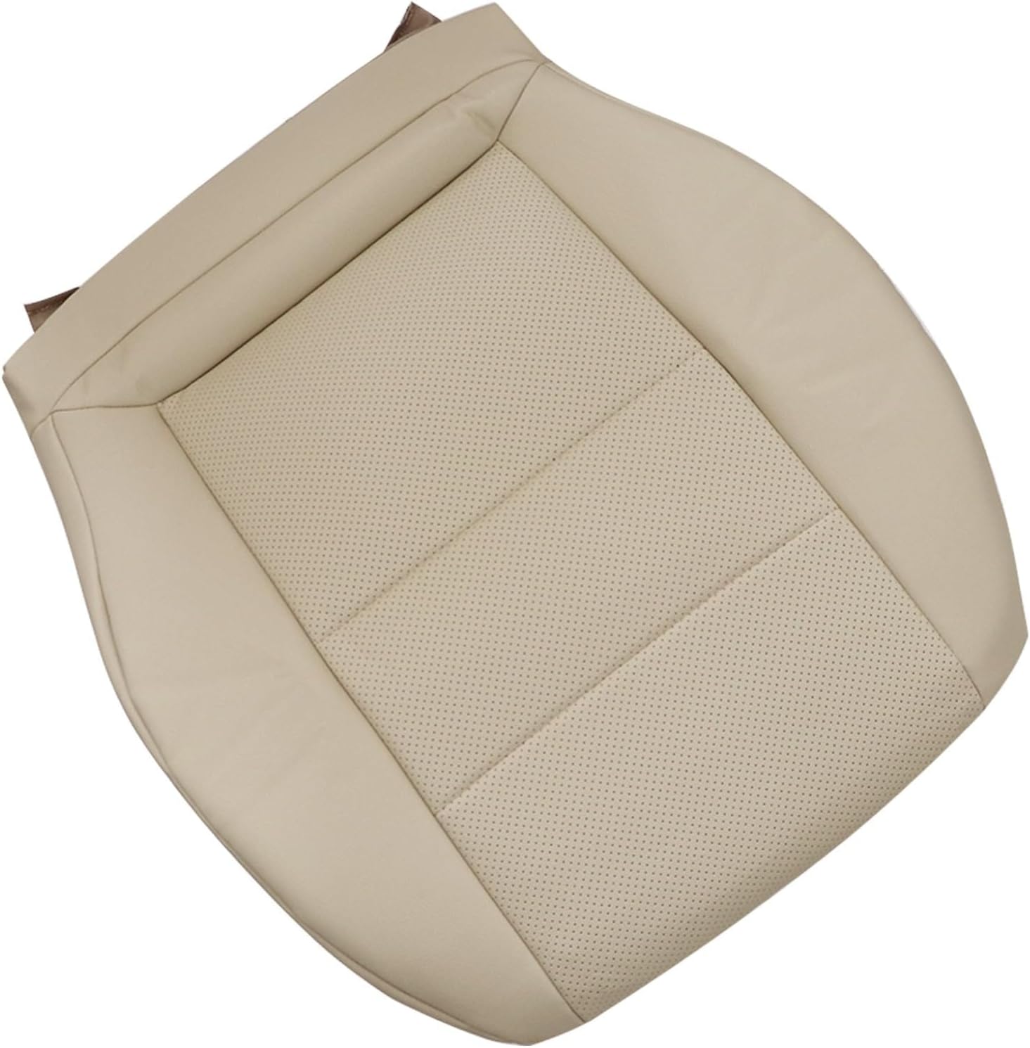 FUNDA DE ASIENTO INFERIOR CONDUCTOR NLQR CUERO MICROFIBRA IVORY CON ESPUMA PARA MERCEDES BENZ GLK Y C 2008-2015 - 4