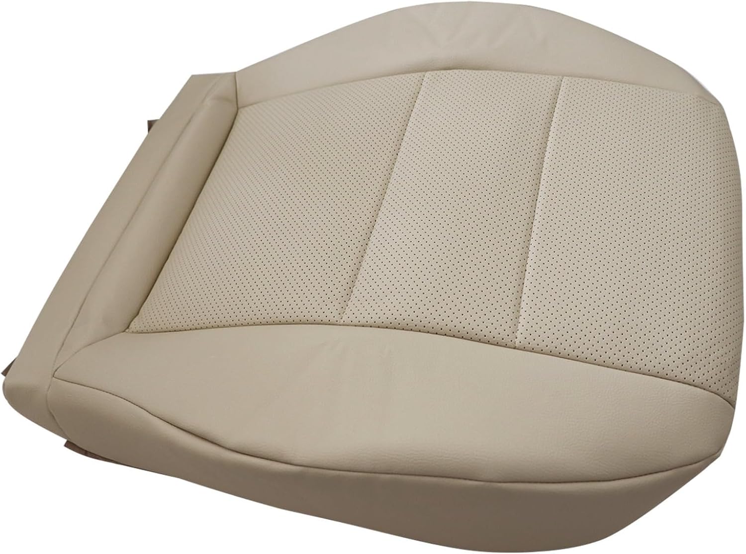 FUNDA DE ASIENTO INFERIOR CONDUCTOR NLQR CUERO MICROFIBRA IVORY CON ESPUMA PARA MERCEDES BENZ GLK Y C 2008-2015 - 5