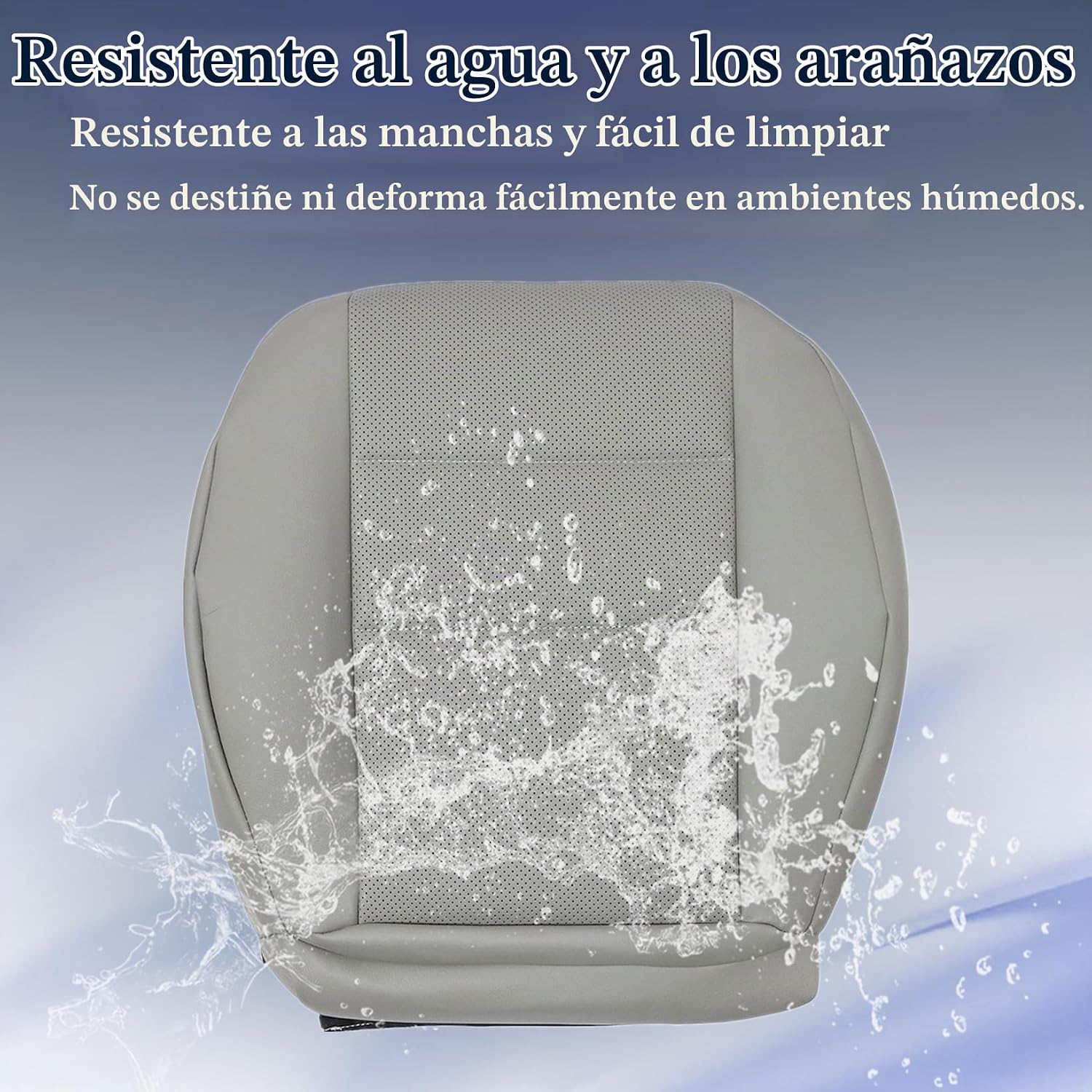 FUNDA DE ASIENTO INFERIOR NLQR PARA MERCEDES BENZ C250 C300 C350 W204 2008-2015 GRIS - 2