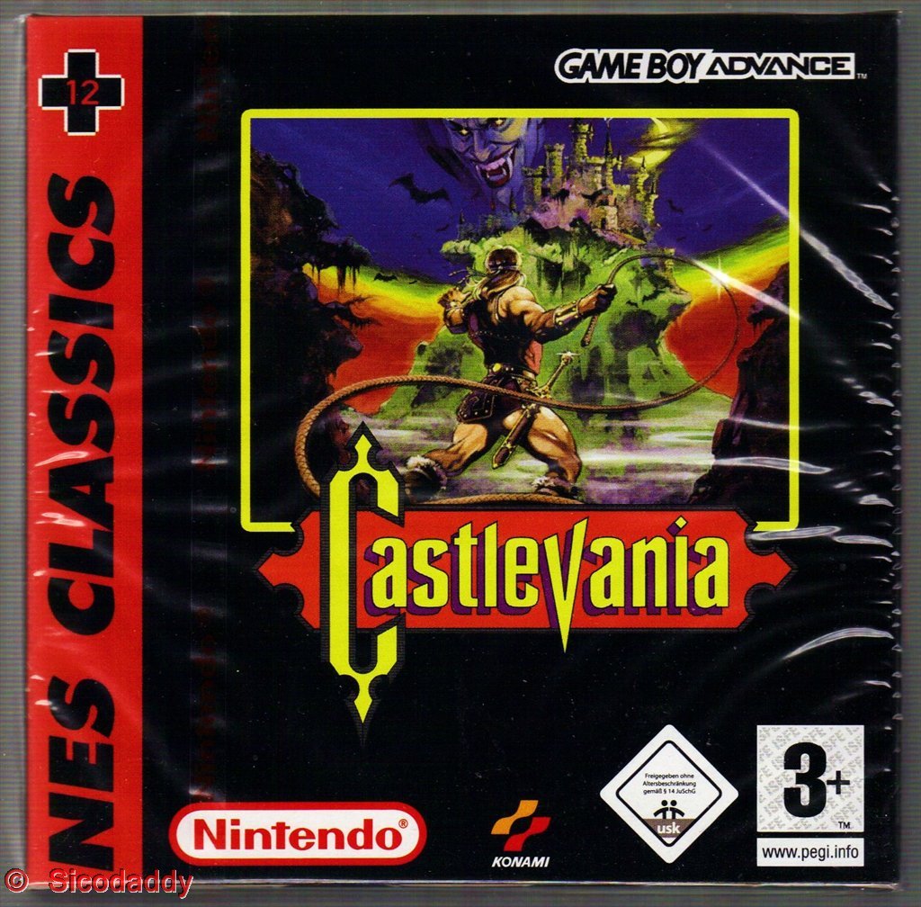 VIDEOJUEGO CASTLEVANIA NES CLASSICS PARA GAME BOY ADVANCE VERSIÓN EU - 1
