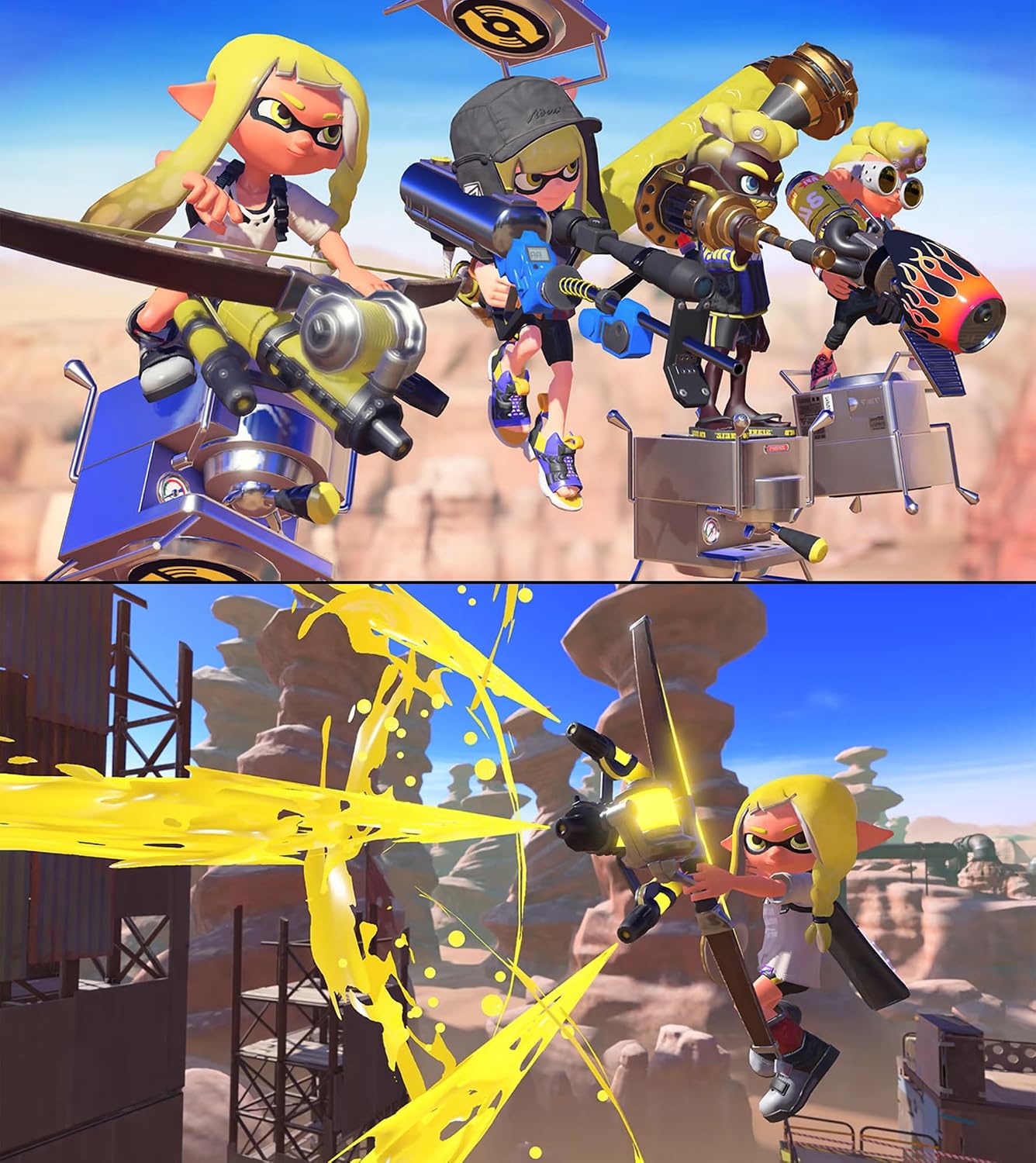VIDEOJUEGO SPLATOON 3 PARA NINTENDO SWITCH VERSIÓN USA CON ACCESORIOS PREMGEAR - 3