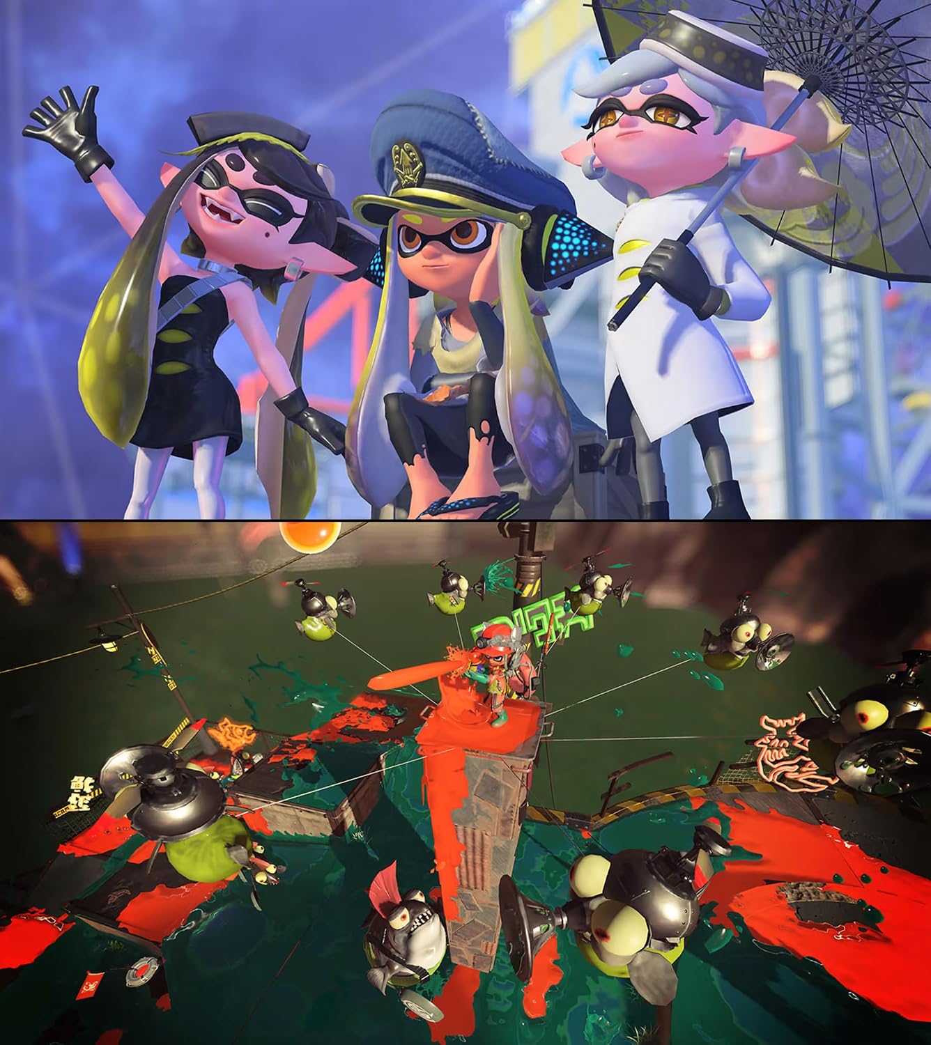 VIDEOJUEGO SPLATOON 3 PARA NINTENDO SWITCH VERSIÓN USA CON ACCESORIOS PREMGEAR - 5