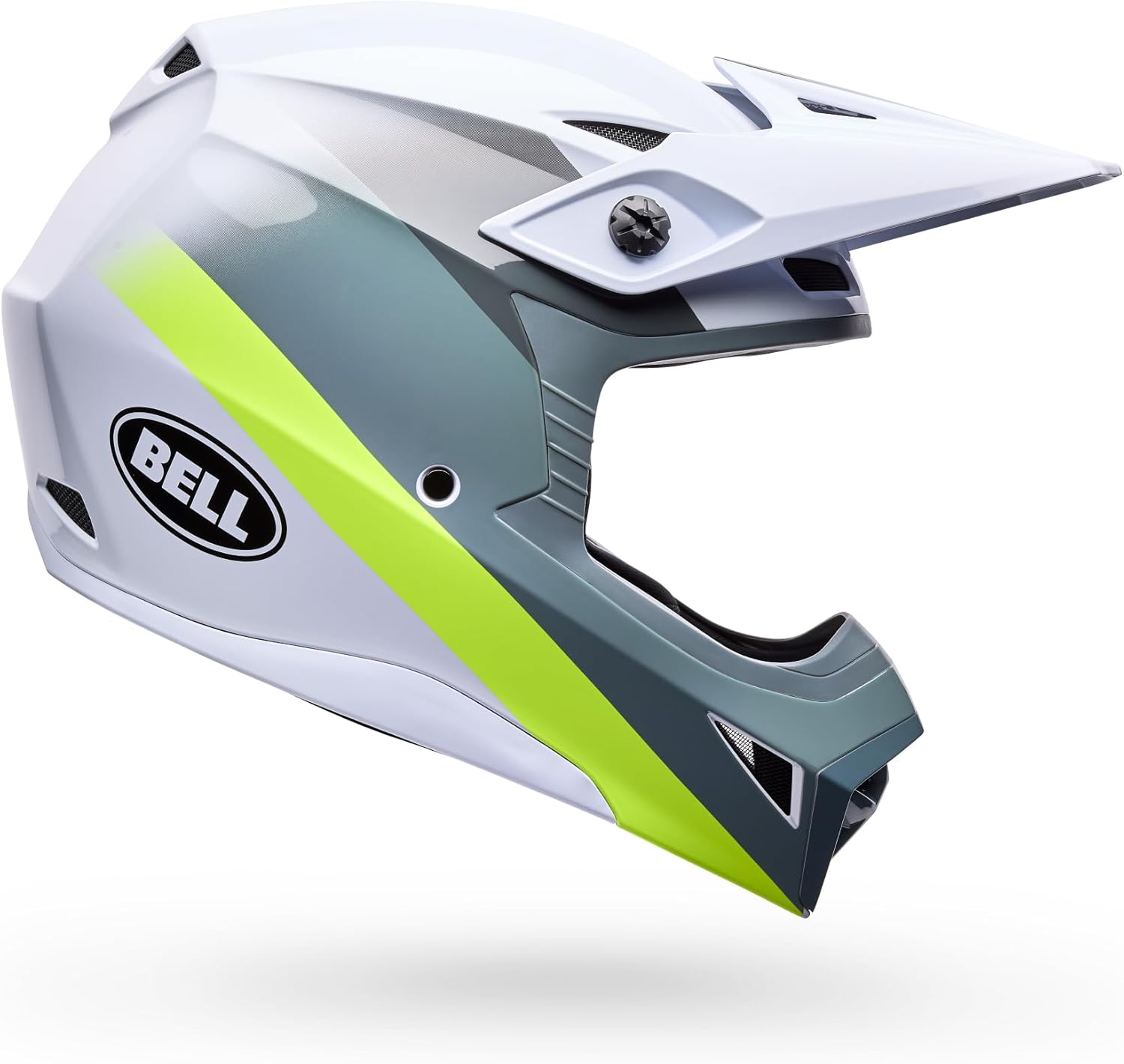 CASCO BELL MX-10 MIPS BLANCO VERDE TALLA XL - 1