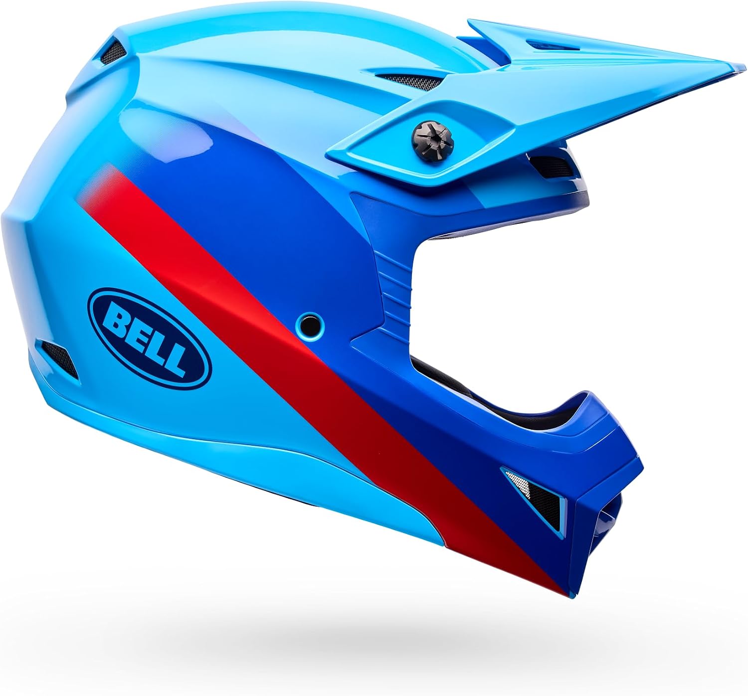 CASCO BELL MX-10 MIPS AZUL/ROJO AVIATOR TALLA XS - 1