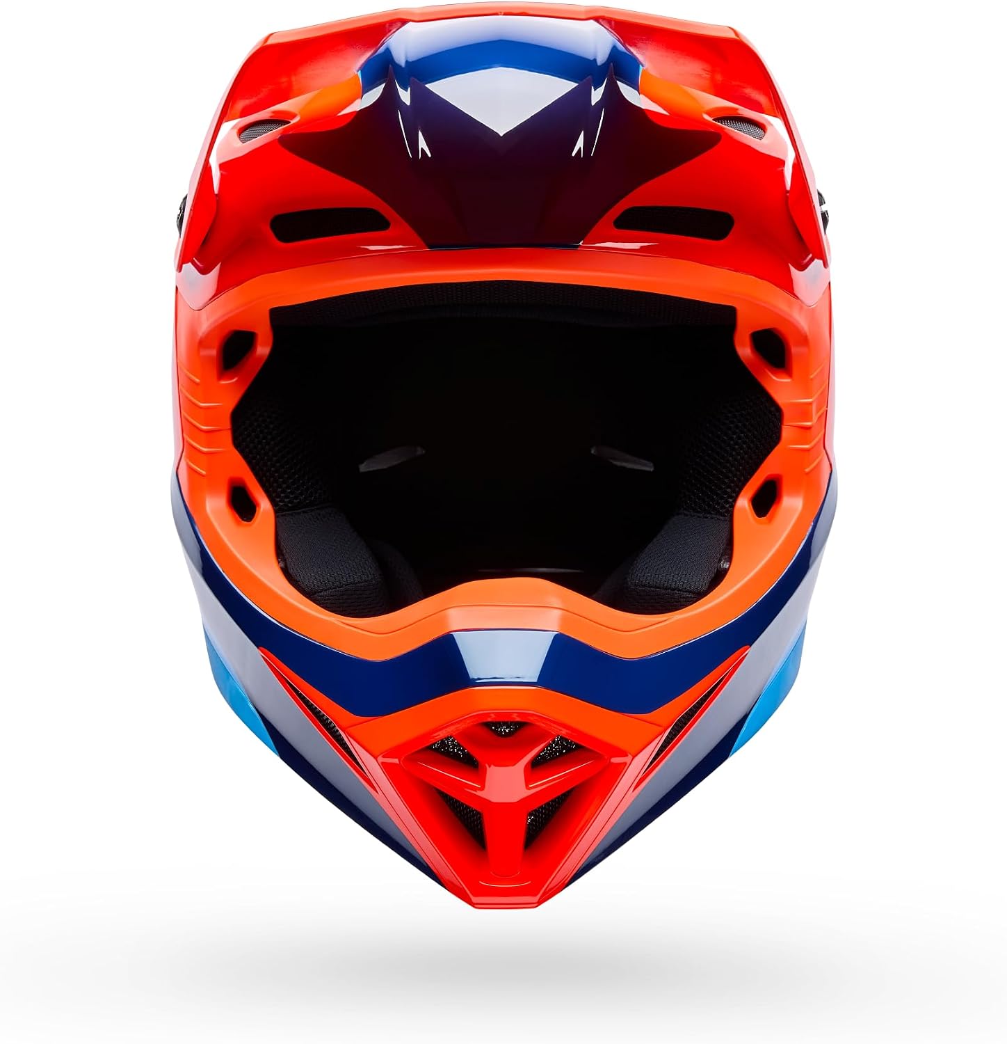 CASCO BELL MX-10 MIPS NARANJA/AZUL ONDA TALLA XL - 3