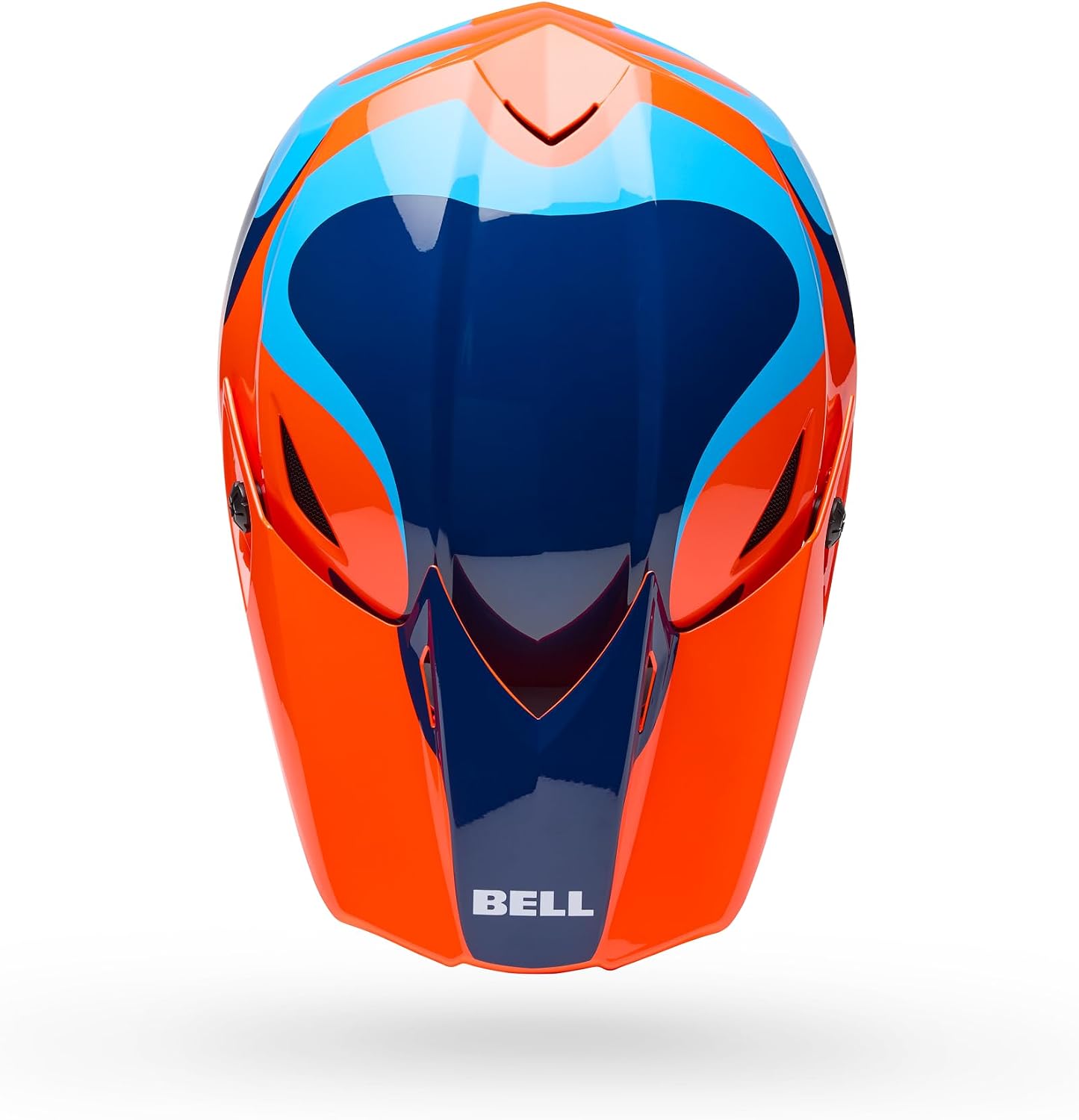 CASCO BELL MX-10 MIPS NARANJA/AZUL ONDA TALLA XL - 5