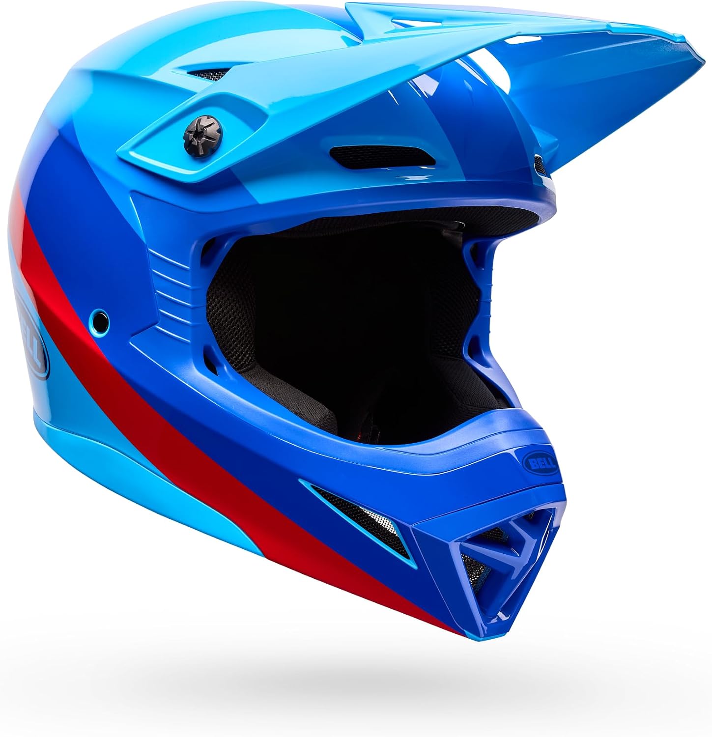 CASCO BELL MX-10 MIPS AZUL/ROJO AVIATOR TALLA XS - 2