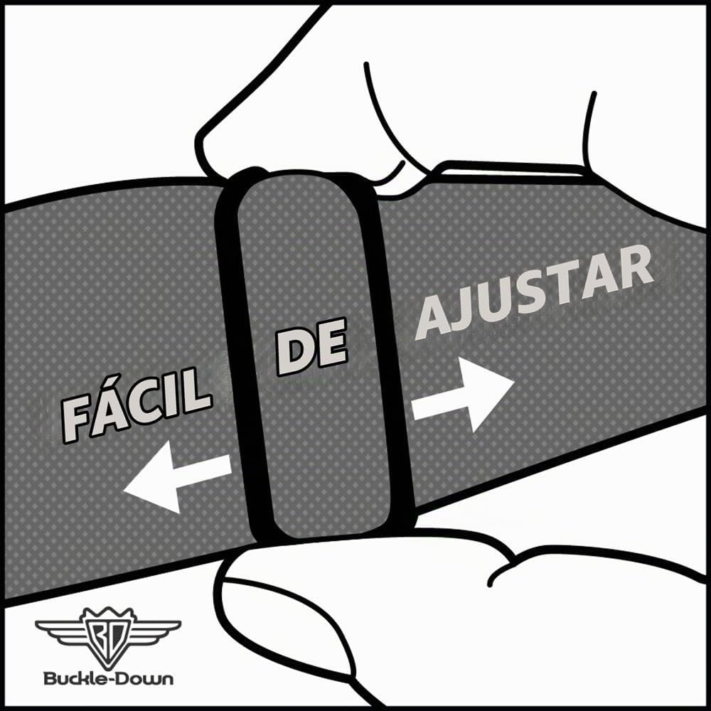 CORREA DE GUITARRA BUCKLE-DOWN CRUCES ELEGANTES NEGRO/GRISES - 3